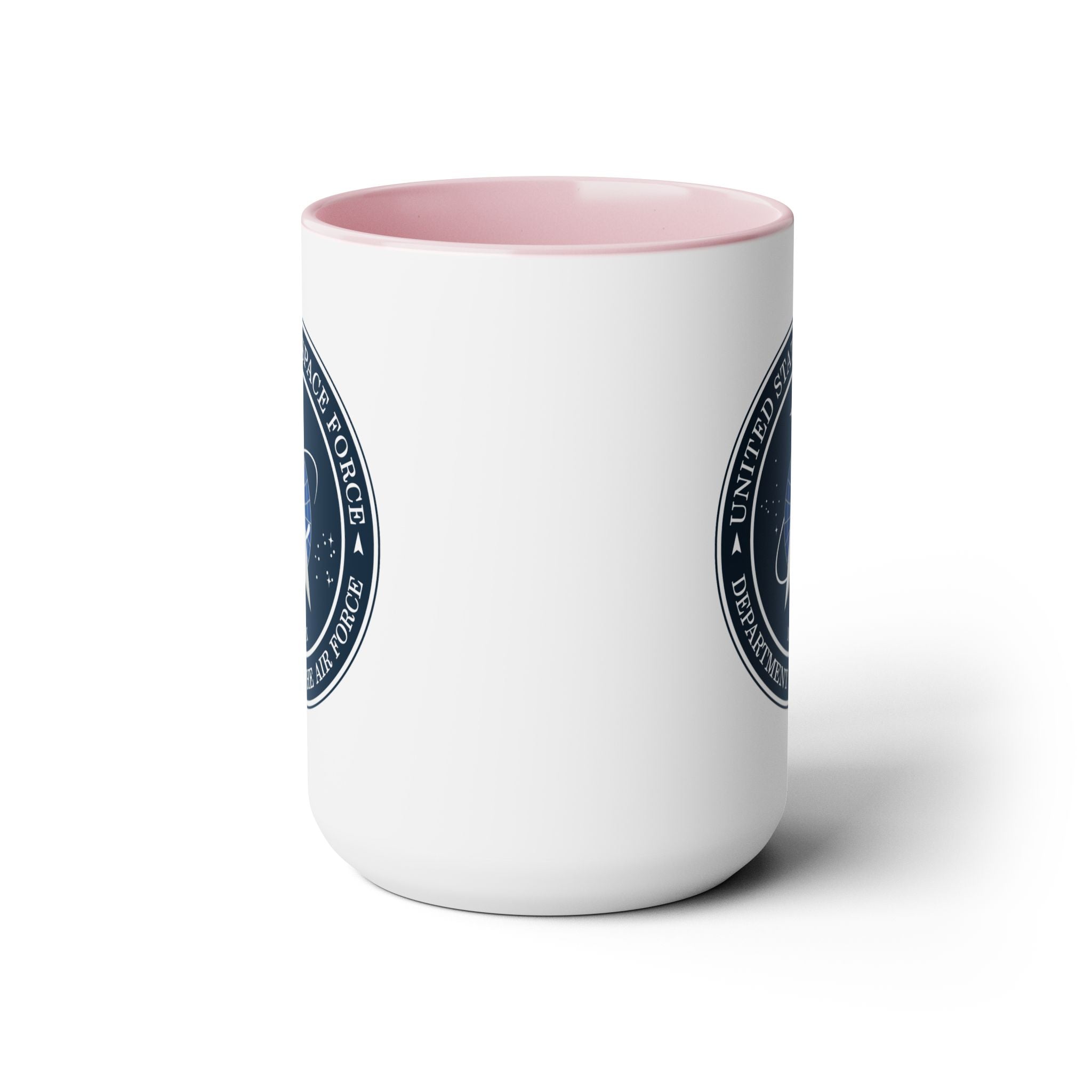 United States Space Force #SpaceForce Two-Tone Coffee Mugs, 15oz