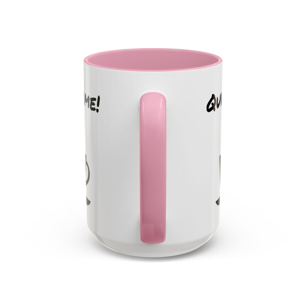 Quiet Time Coffee Mug — Black Accent 11oz/15oz