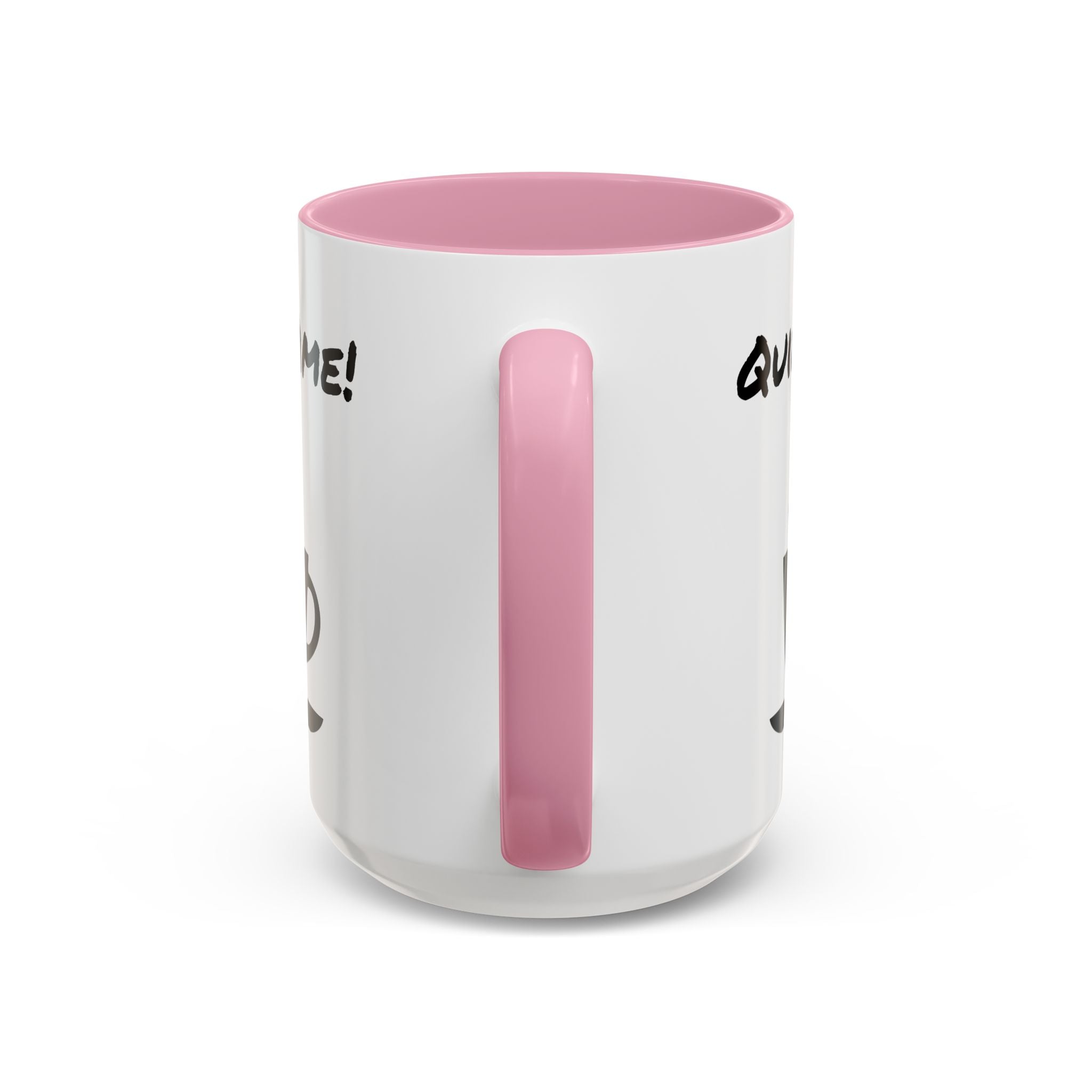 Quiet Time Coffee Mug — Black Accent 11oz/15oz