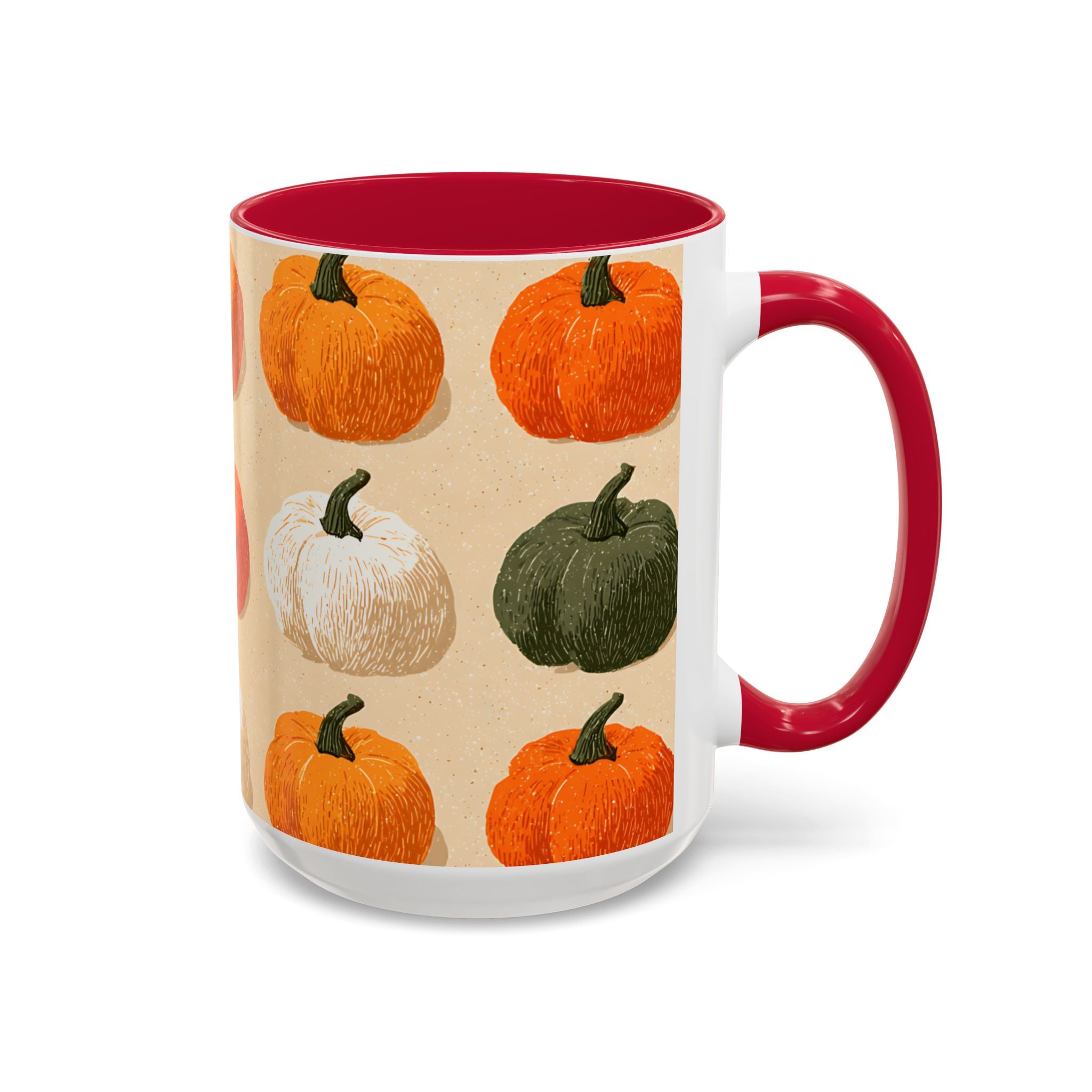 Autumn Pumpkin Mugs - Cozy Coffee Cups for Fall, Seasonal Drinkware, Thanksgiving Gifts, Home Decor, Pumpkin Spice Lovers
