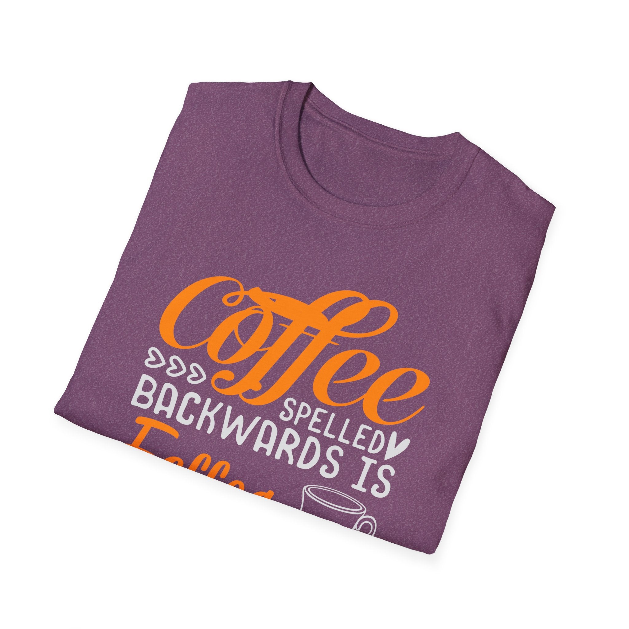 Eeffoc Coffee T-Shirt, Unisex Tee, Caffeine Lover Shirt, Funny Graphic Tee, Coffee Gift for Men and Women