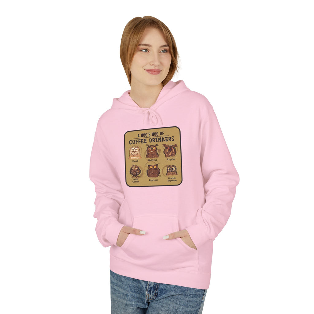 Coffee Drinkers Chart Hoodie | Coffee Types Illustration, Retro Cafe Design
