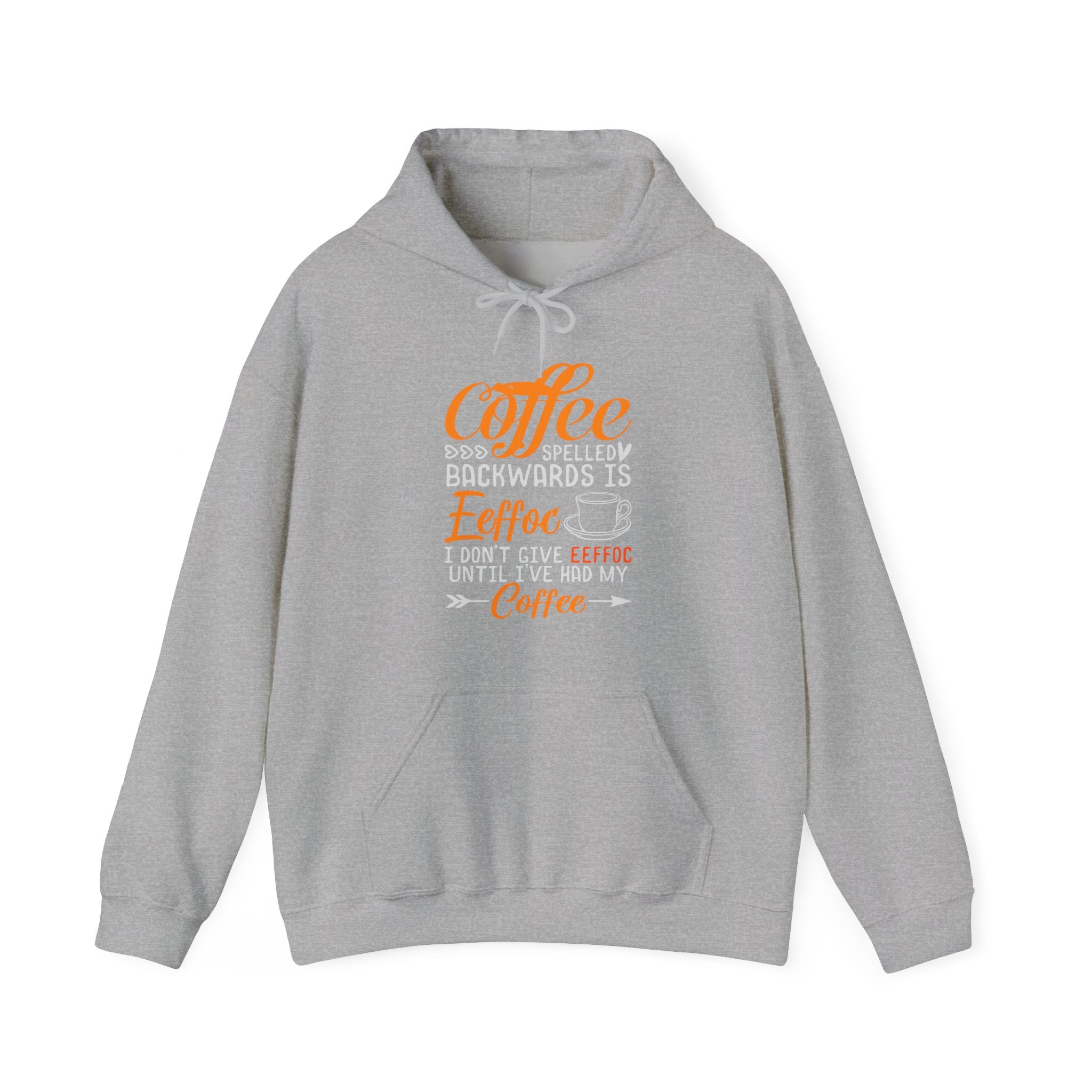 Give Me My Eeffoc Coffee - Unisex Heavy Blend Hooded Sweatshirt