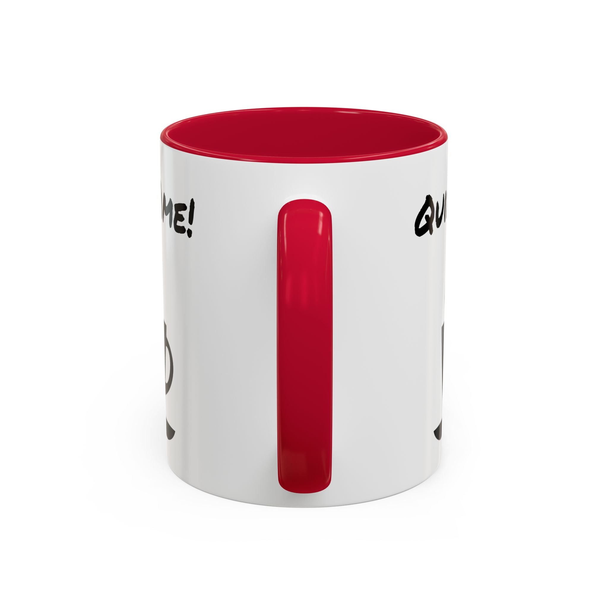 Quiet Time Coffee Mug — Black Accent 11oz/15oz