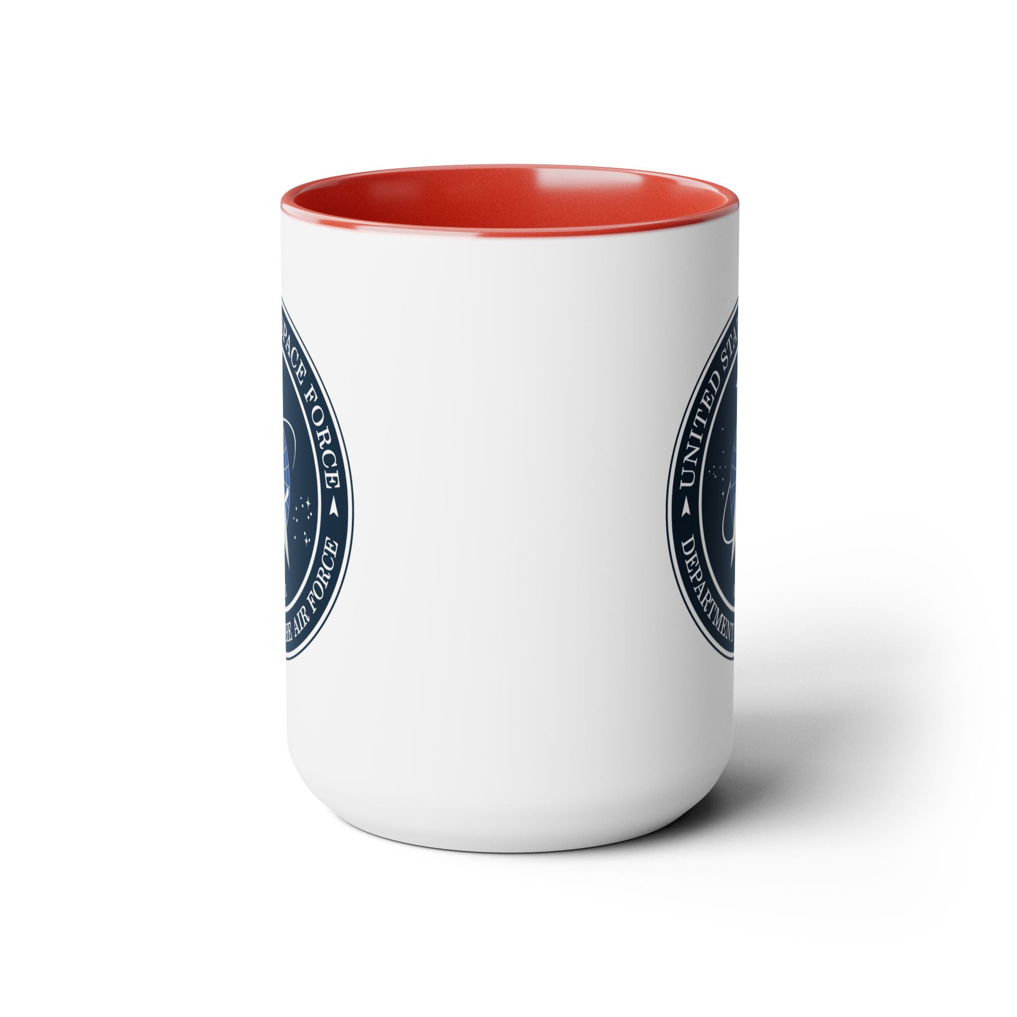 United States Space Force #SpaceForce Two-Tone Coffee Mugs, 15oz