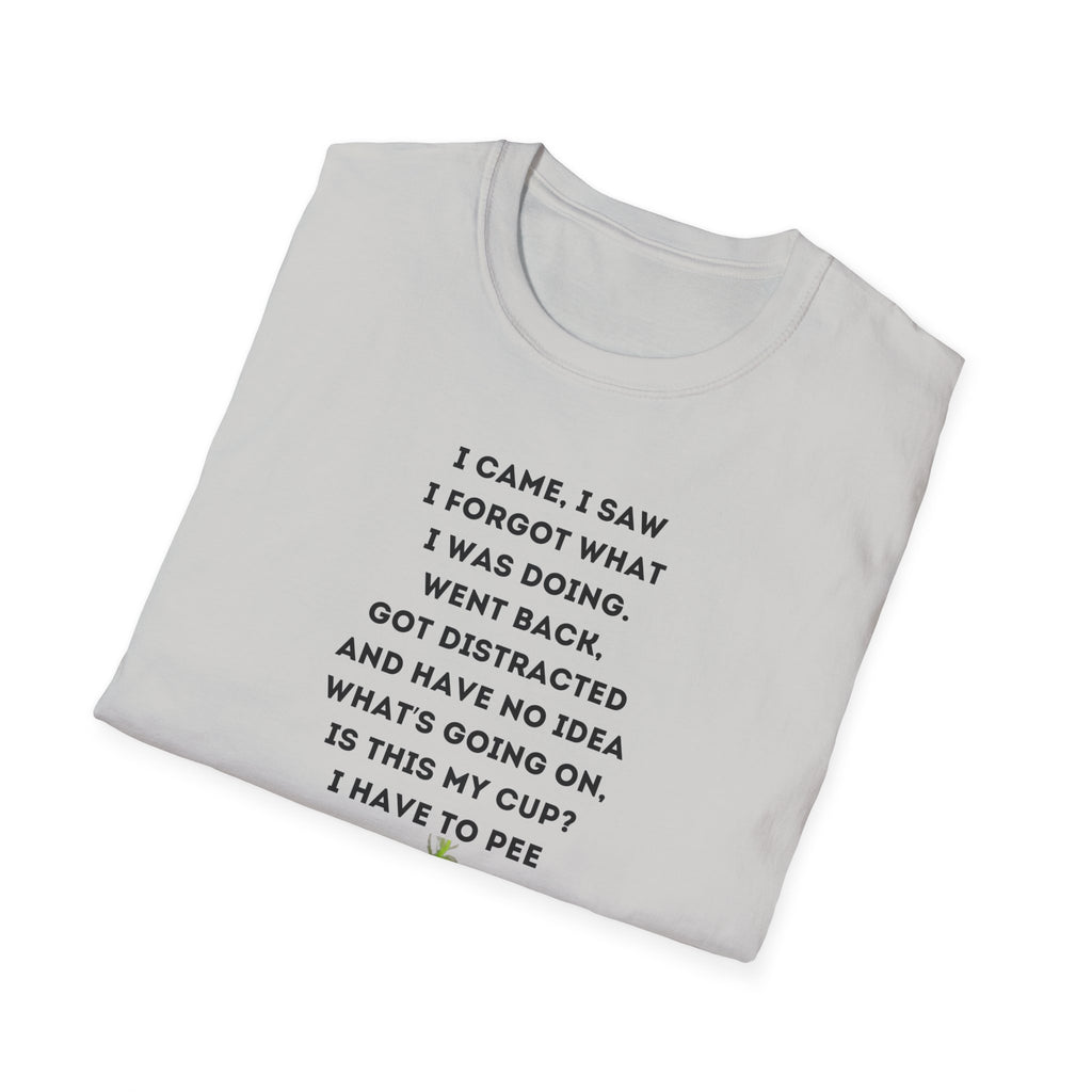 Grumpy Grinch Character with Funny Relatable Quote T-Shirt | Meme Tee