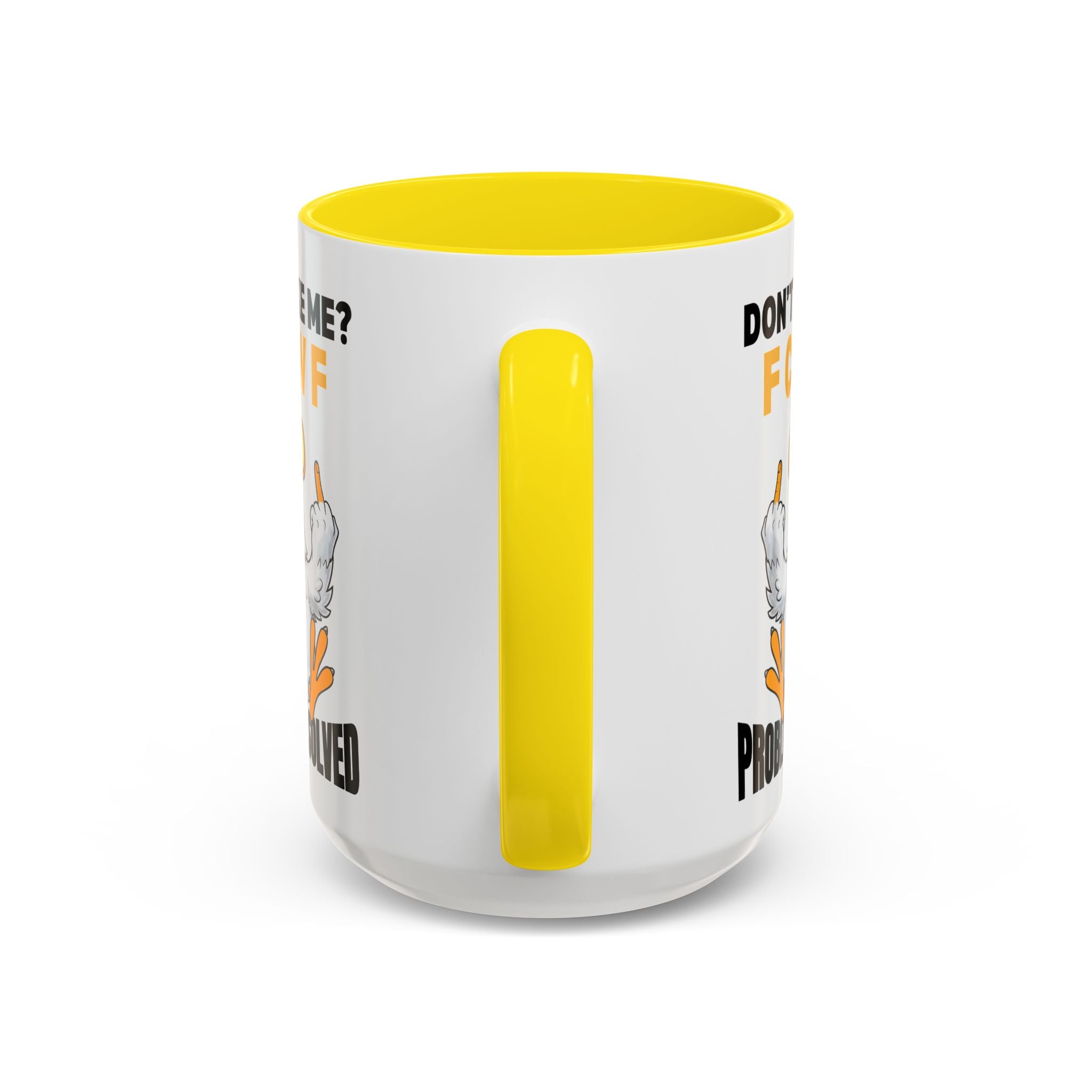 Don’t Like Me? F CAW F Chicken Mug — Funny Sarcastic Coffee Cup (11/15oz)
