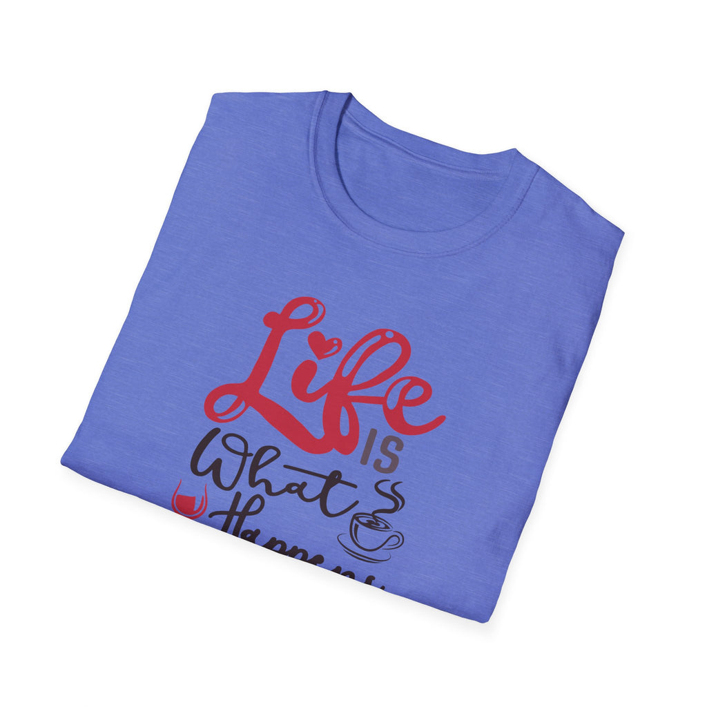 Coffee and Wine - Men's and Woman's Soft style T-Shirt