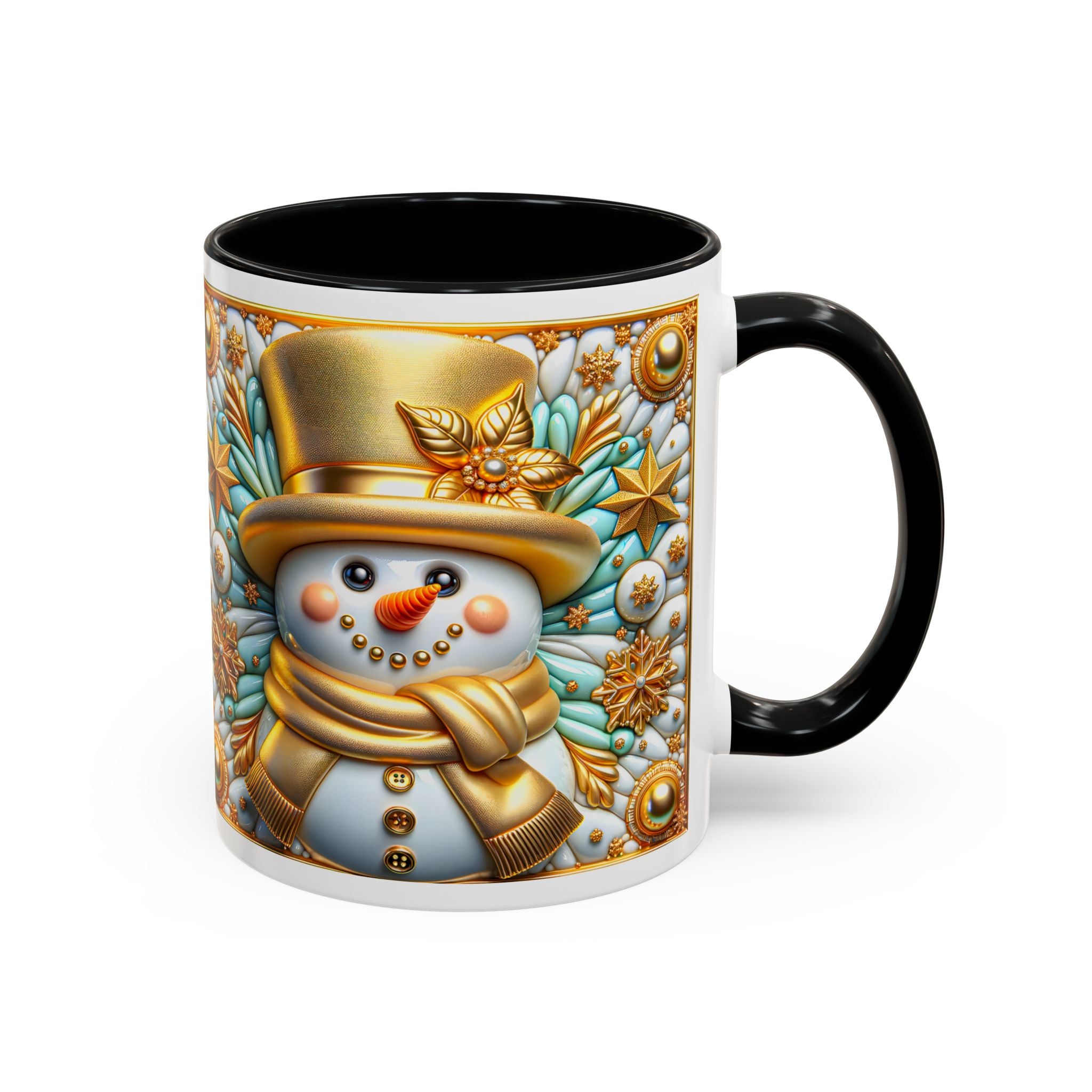 Festive Snowman Coffee Mug | Holiday Gift, Winter Decor, Cute Mug, Christmas Mug, Snowman Lover's Gift