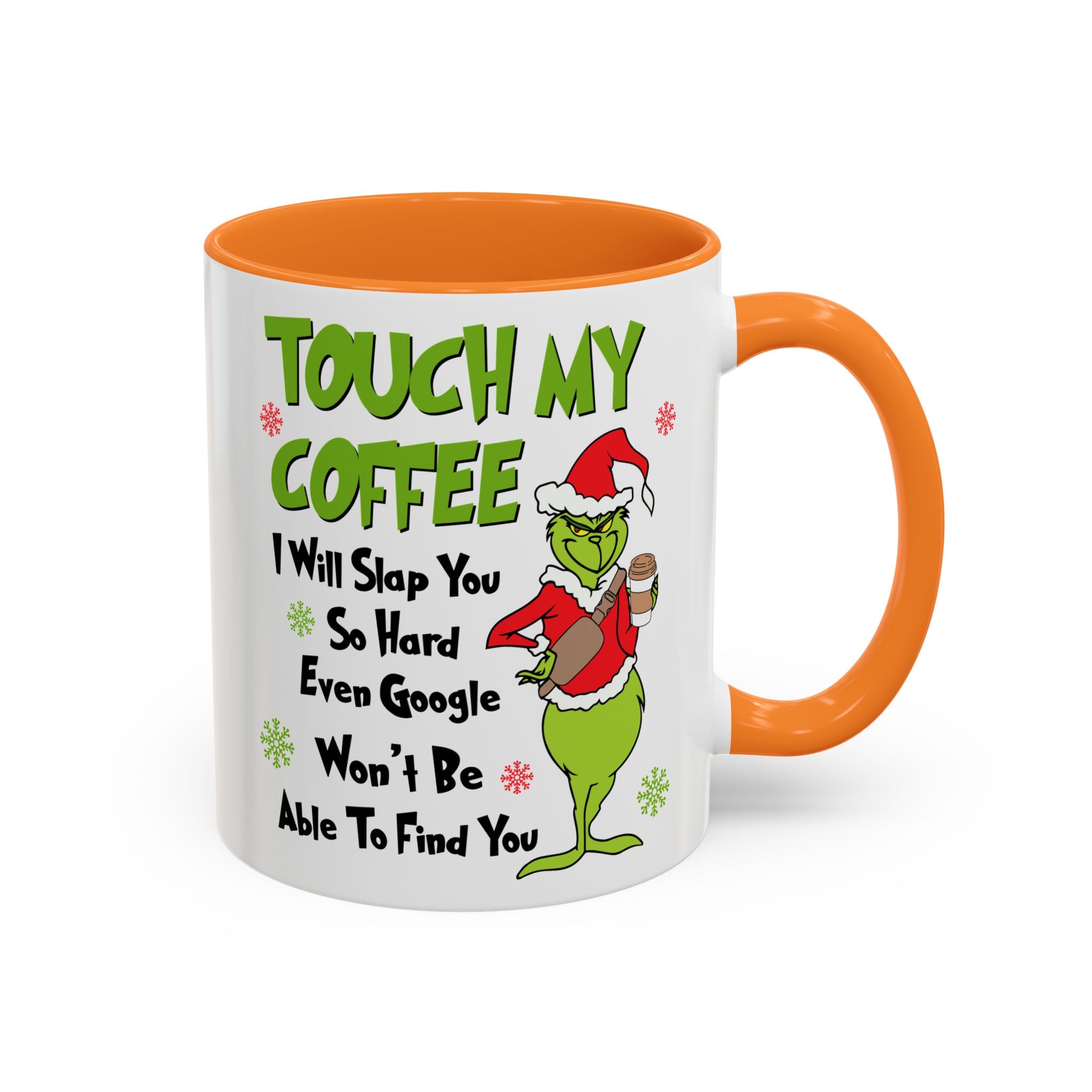 Colorful Grinch Coffee Mug - Fun Holiday Cup, Unique Gift, 11oz & 15oz Sizes, Perfect for Christmas, Funny Humor Mug, Coffee Lover's Delight