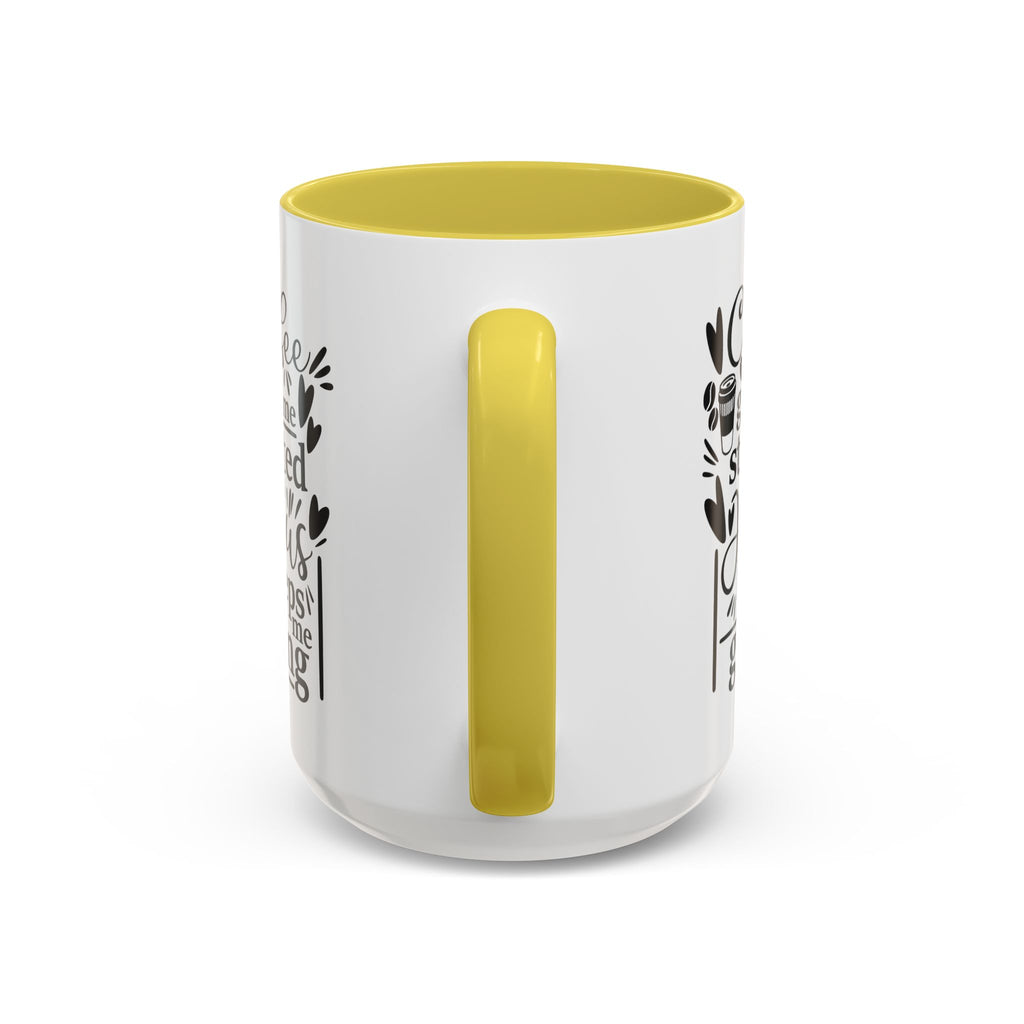 Faithful Morning Mug, Christian Coffee Cup, Religious Tea Mug, Jesus and Coffee Drinkware, Colorful Ceramic Mug