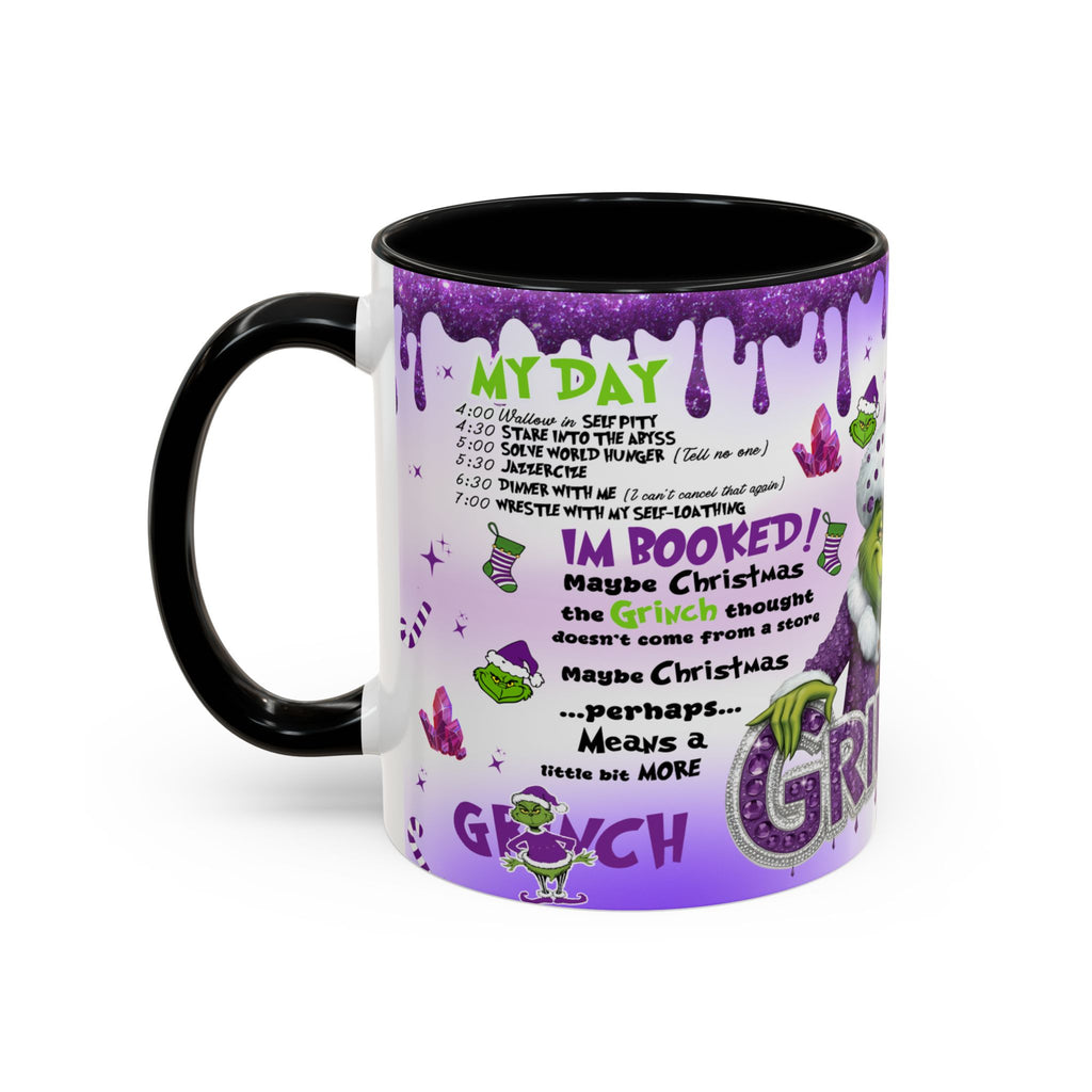 Grinchy Coffee Mug - Fun Holiday Mug, Christmas Gift, Office Decor, Grinch Lovers, DNA Test Humor