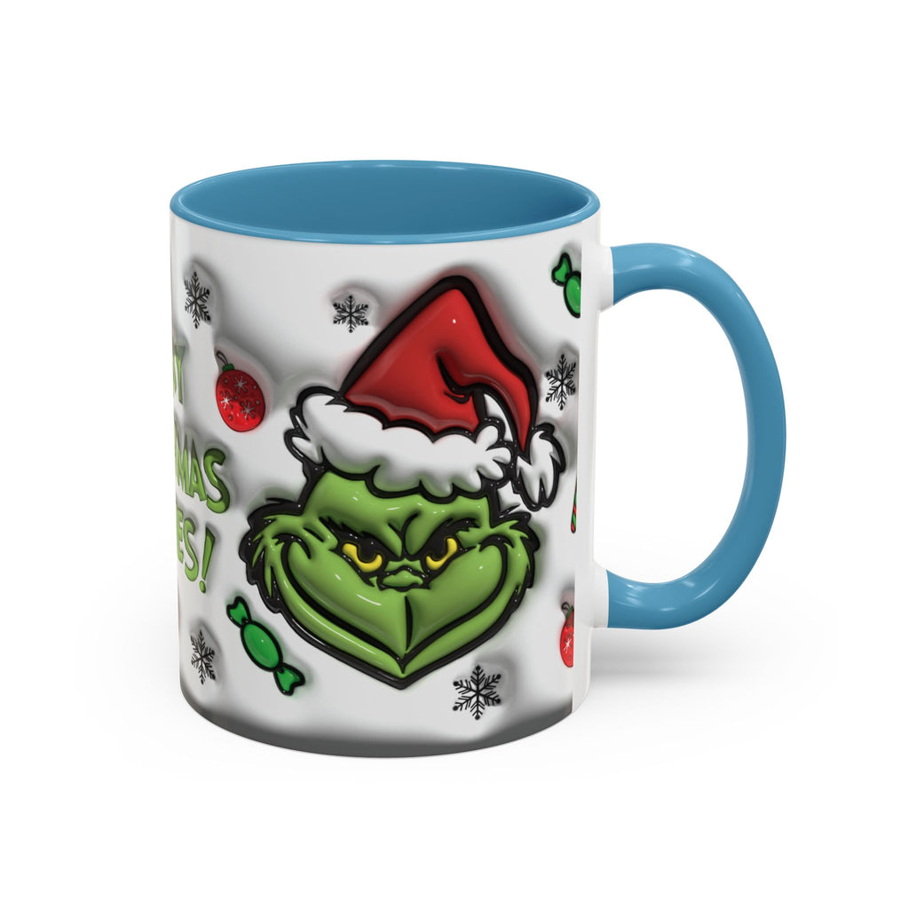 Merry Grinchmas Coffee Mug - Holiday Gift for Christmas Lovers, Fun Ceramic Mug, Grinch-Themed Drinkware, Funny Coffee Cup