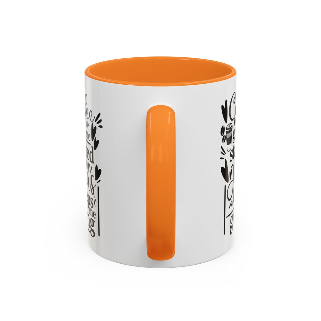 Faithful Morning Mug, Christian Coffee Cup, Religious Tea Mug, Jesus and Coffee Drinkware, Colorful Ceramic Mug