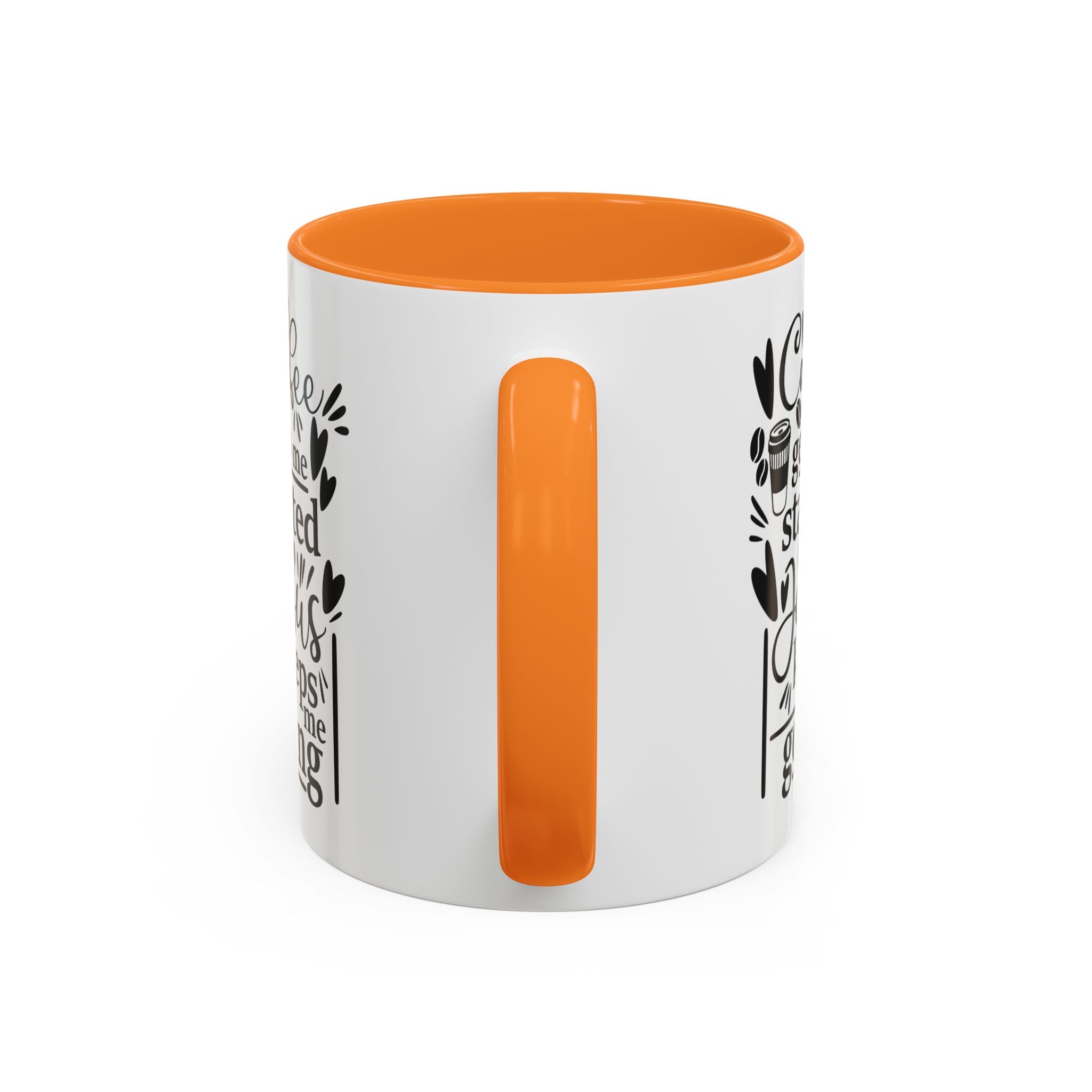 Faithful Morning Mug, Christian Coffee Cup, Religious Tea Mug, Jesus and Coffee Drinkware, Colorful Ceramic Mug
