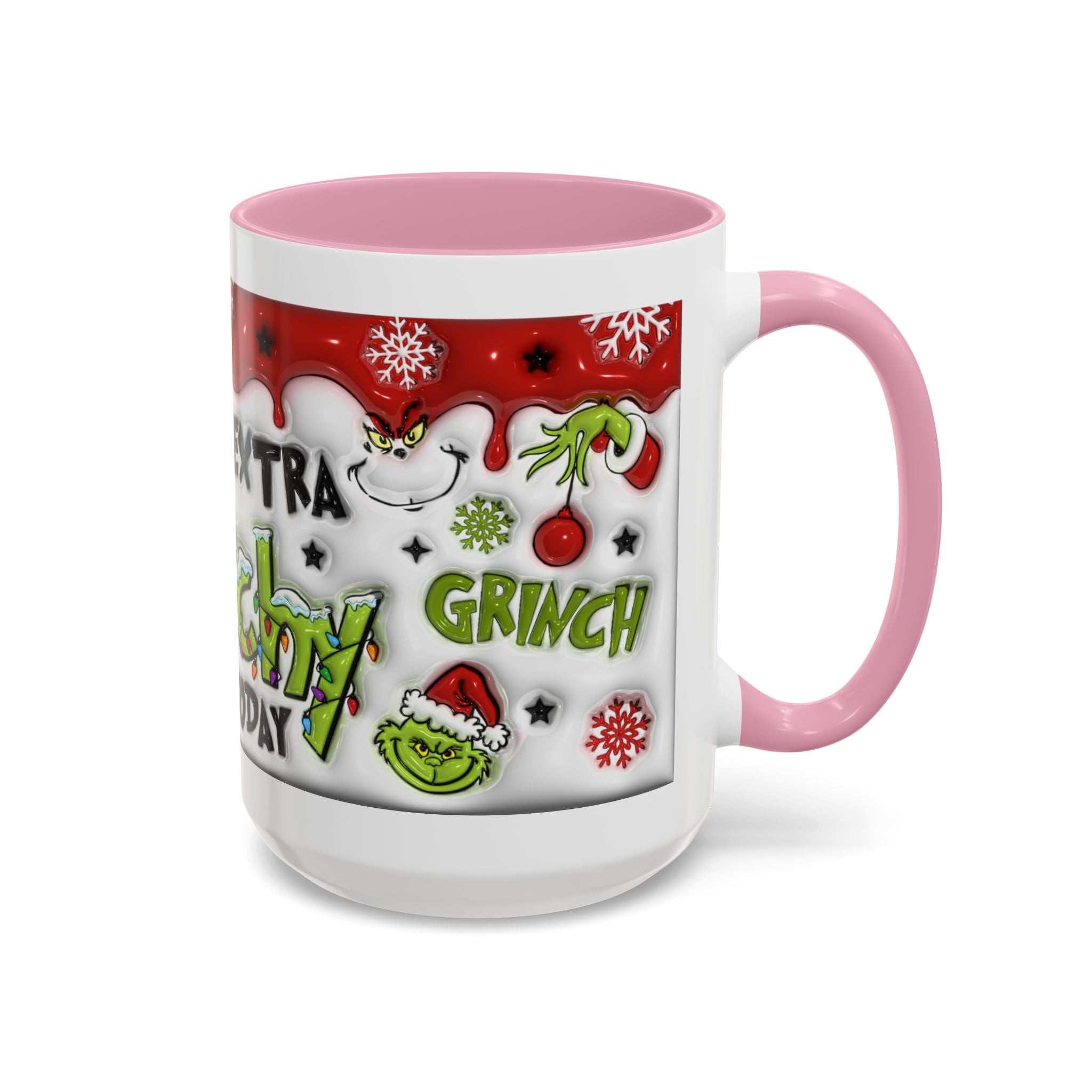 Grinch Holiday Mug - Feeling Extra Grinchy Today! Christmas Gift, Funny Coffee Cup, Holiday Decor, Winter Warmth