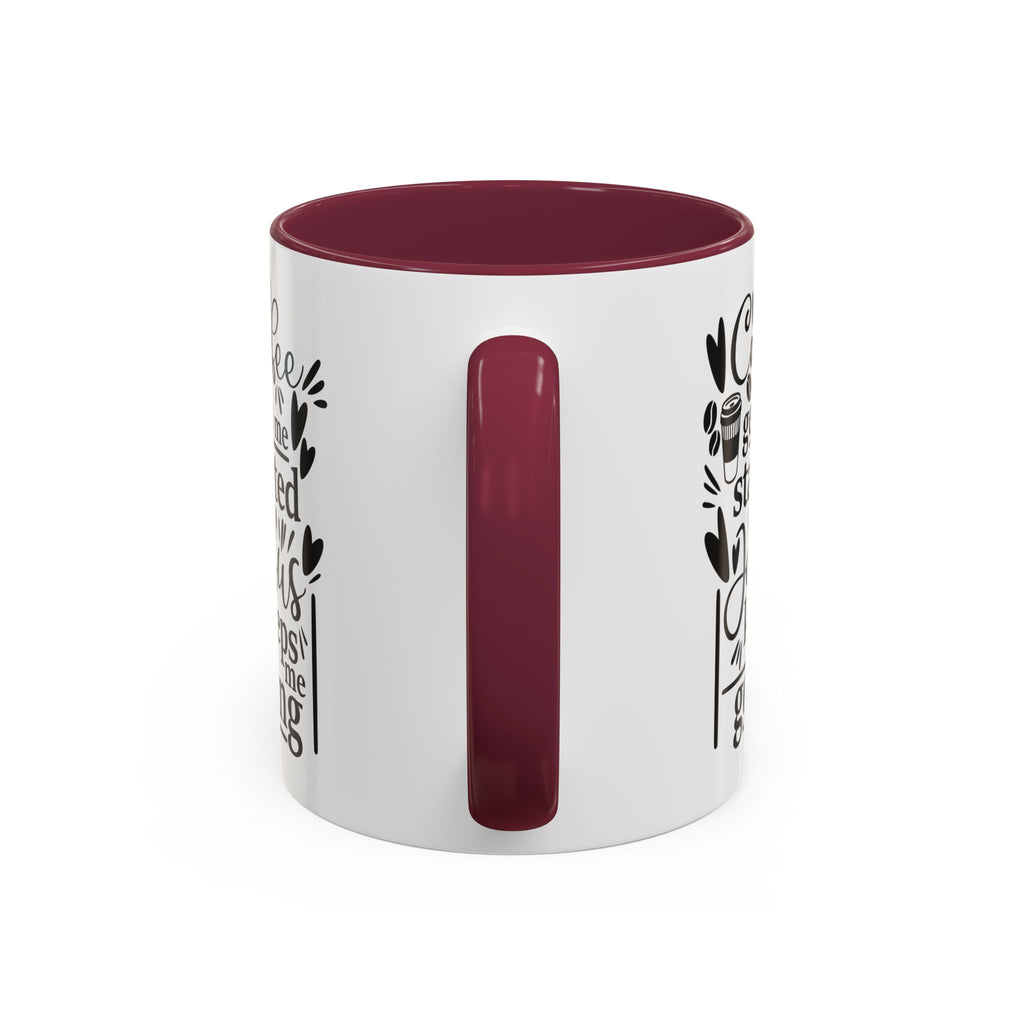Faithful Morning Mug, Christian Coffee Cup, Religious Tea Mug, Jesus and Coffee Drinkware, Colorful Ceramic Mug