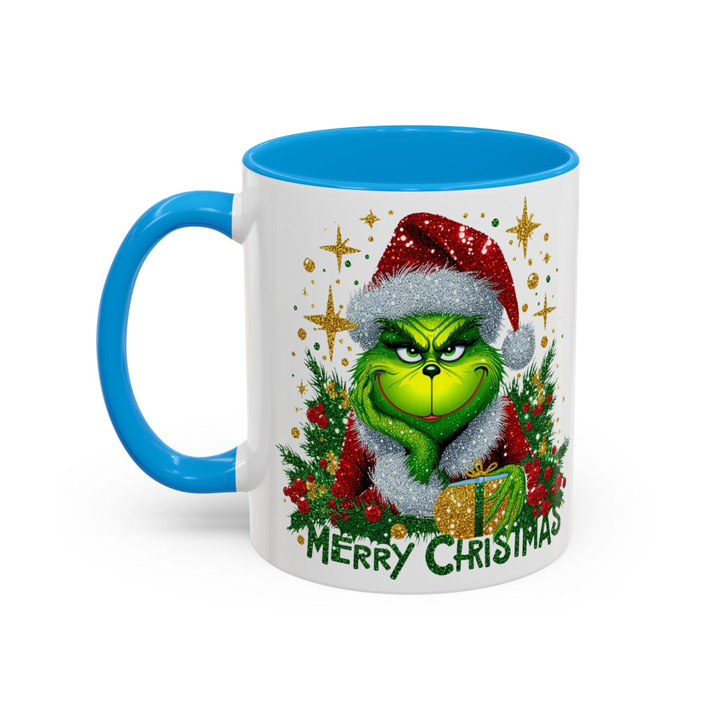 Grinchy Christmas Mug - 11oz & 15oz, Holiday Gift, Festive Beverage Cup, Winter Decorations, Fun Coffee Mug, Grinch Lover Gift