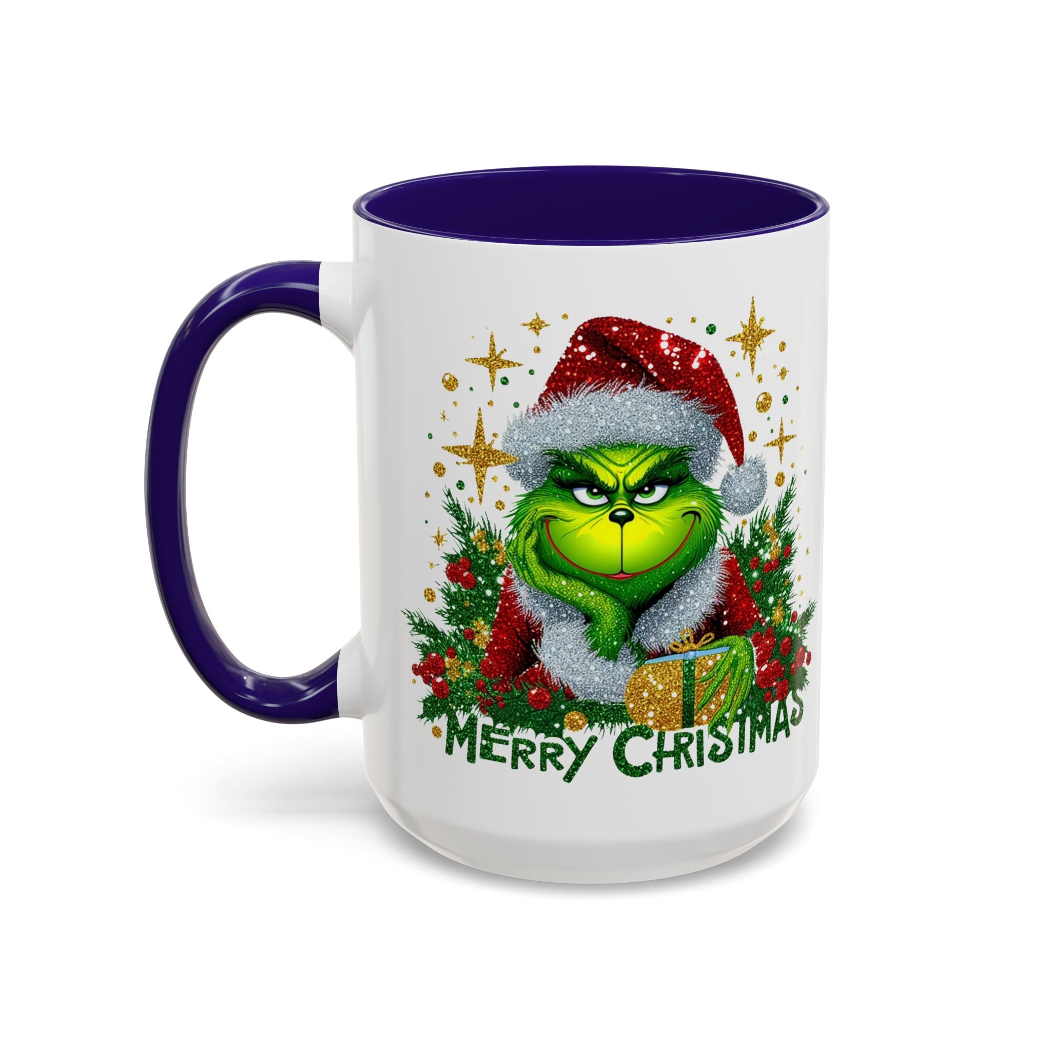 Grinchy Christmas Mug - 11oz & 15oz, Holiday Gift, Festive Beverage Cup, Winter Decorations, Fun Coffee Mug, Grinch Lover Gift
