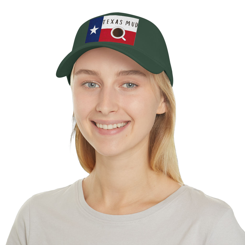 Texas Mud Coffee Flag Cap — Low Profile Baseball Hat