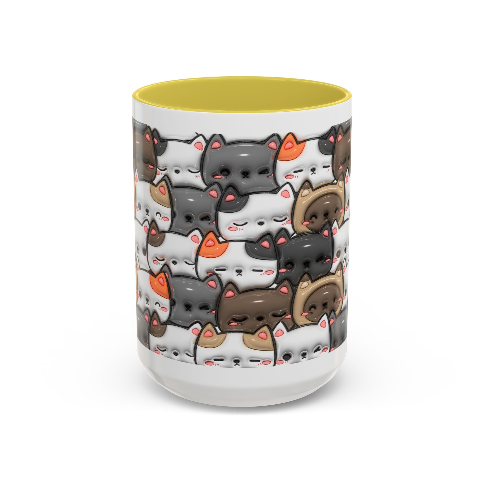 Colorful Cat Mugs - Cute Pet Lover Gift, Cat-Themed Coffee Cup, Cat Lover's Mug, Fun Kitchen Decor, Feline Art Drinkware