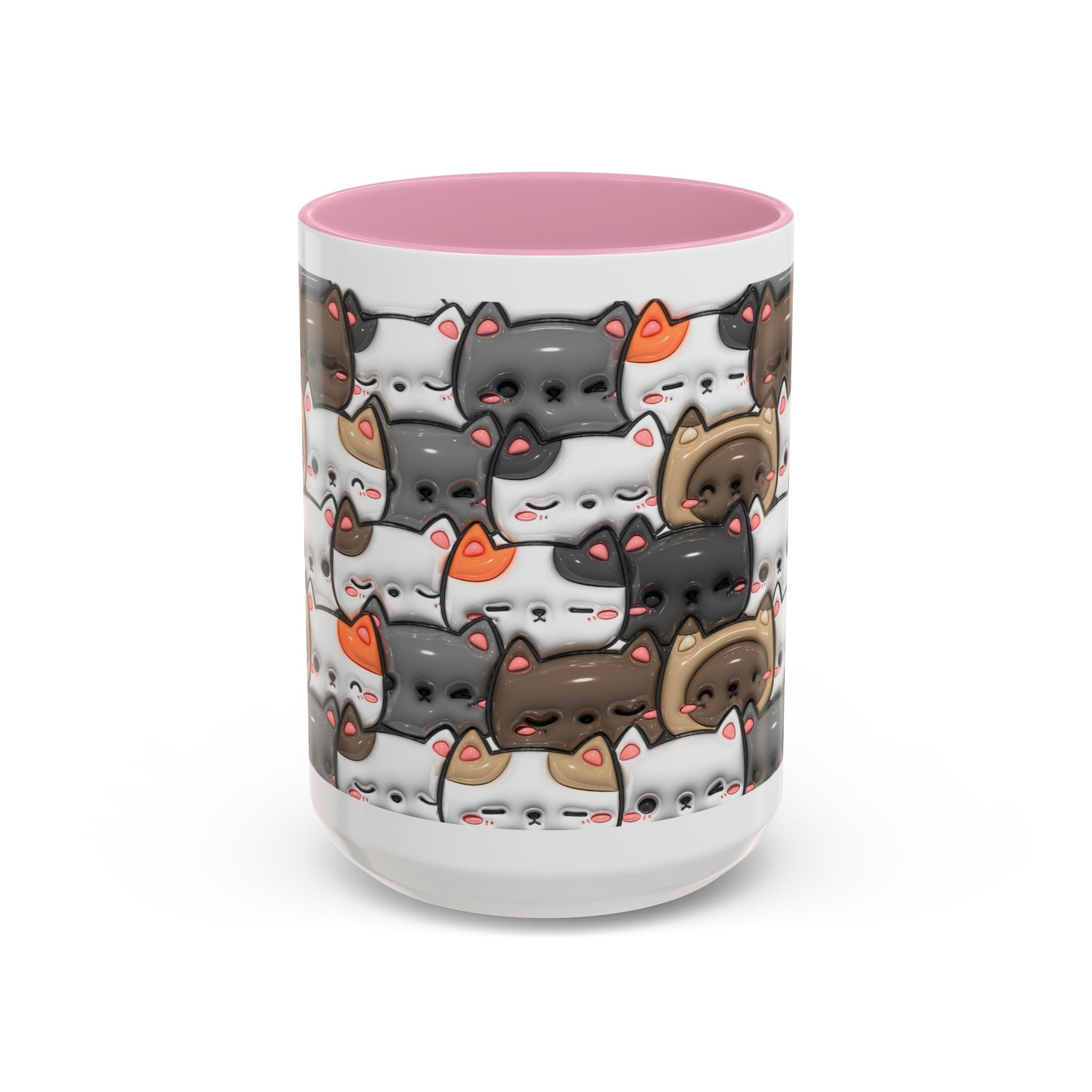 Colorful Cat Mugs - Cute Pet Lover Gift, Cat-Themed Coffee Cup, Cat Lover's Mug, Fun Kitchen Decor, Feline Art Drinkware