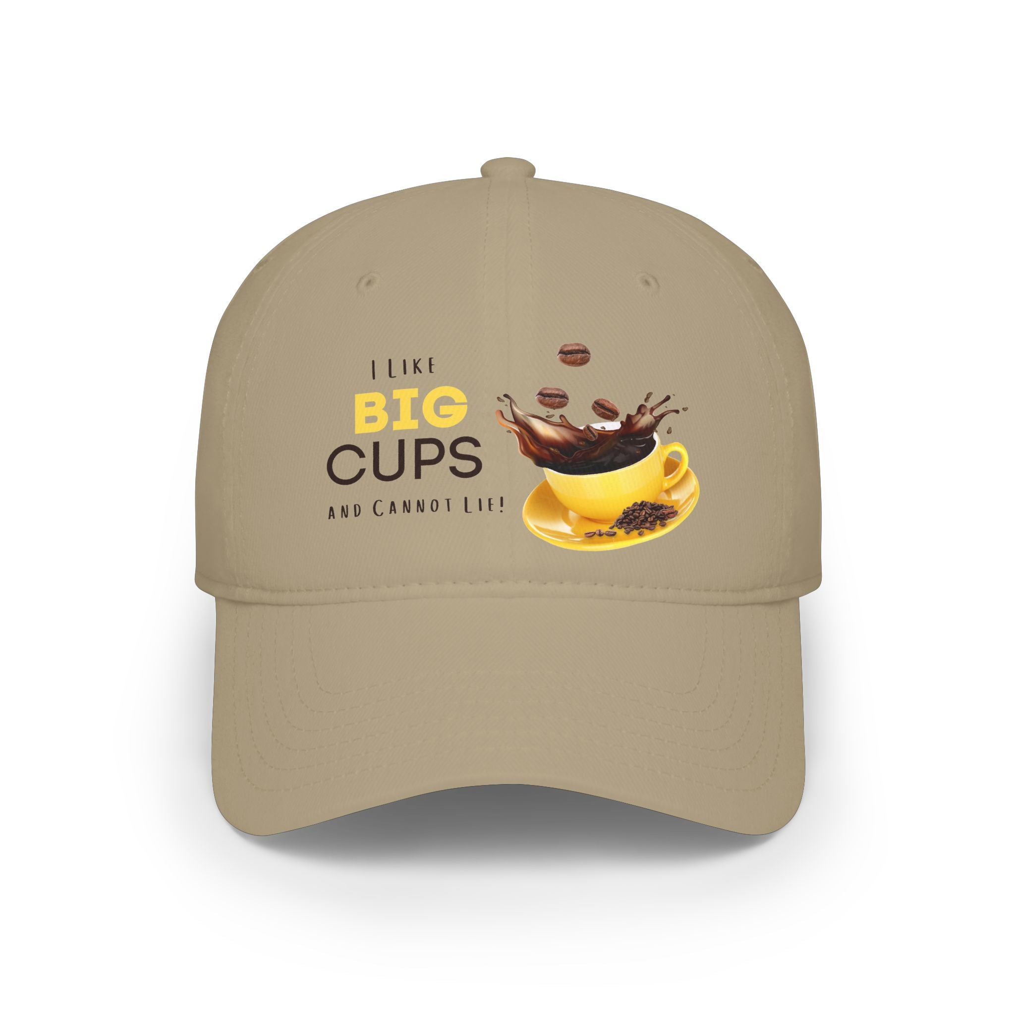 I Like BIG CUPS and I Cannot Lie! Low Profile Baseball Cap