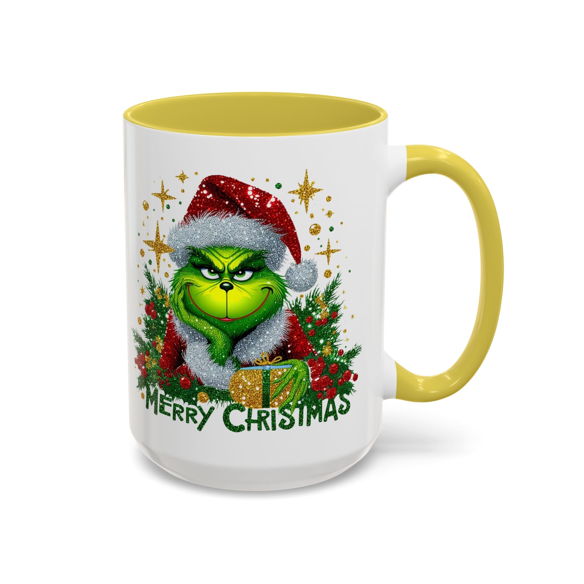 Grinchy Christmas Mug - 11oz & 15oz, Holiday Gift, Festive Beverage Cup, Winter Decorations, Fun Coffee Mug, Grinch Lover Gift