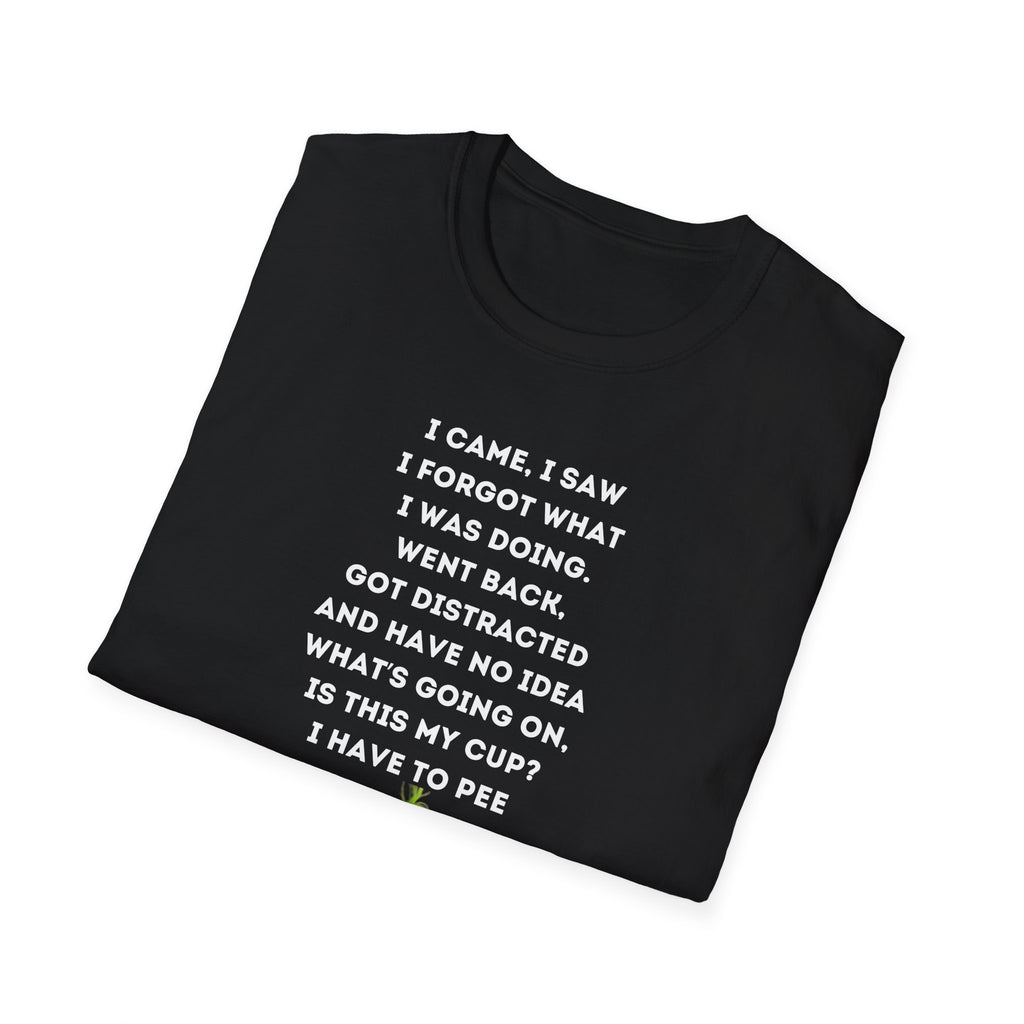 Forgetful Grinch Coffee T-Shirt | Funny Meme Holiday Tee