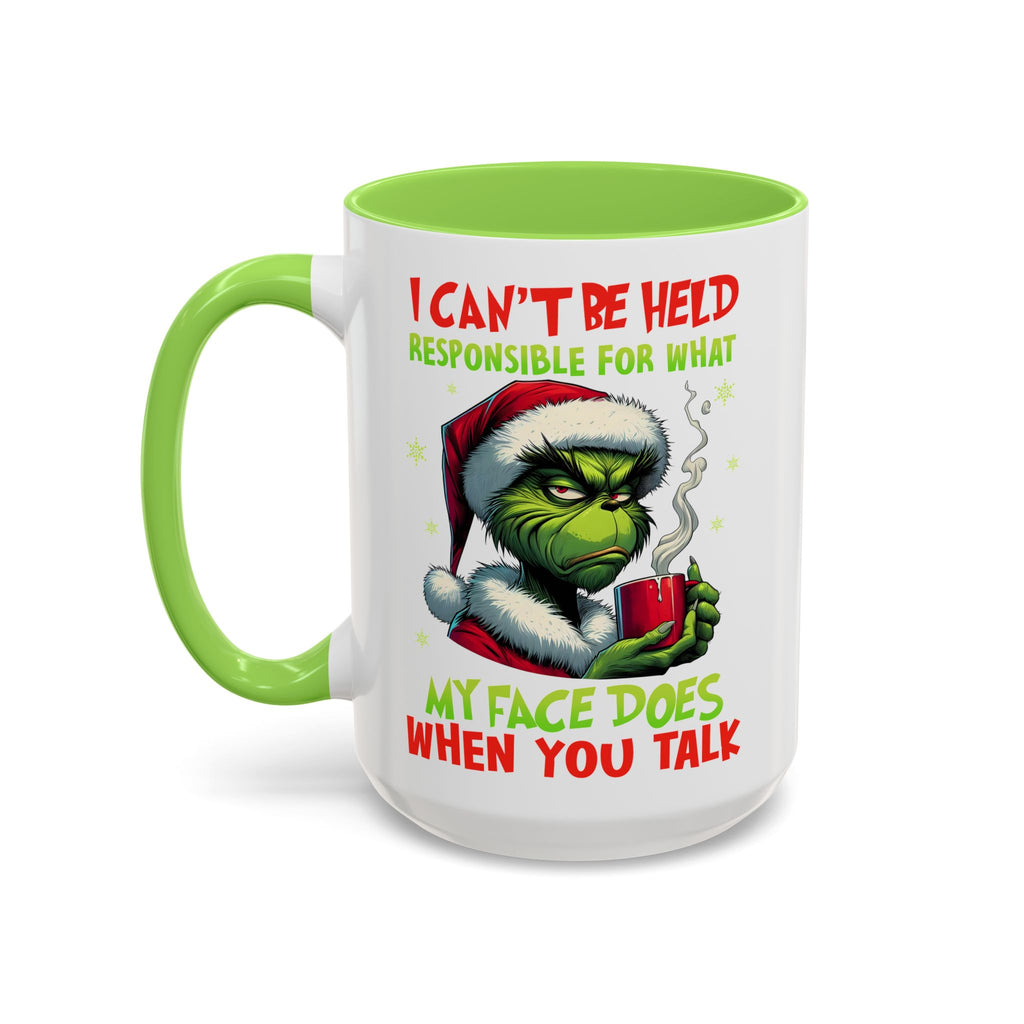Colorful Grinch Mugs - Perfect for the Holidays, Funny Gift, Coffee Mug, Christmas Present, Office Humor, Grinch Lover