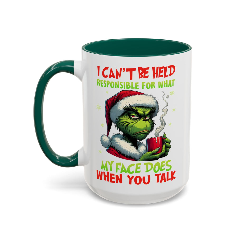 Colorful Grinch Mugs - Perfect for the Holidays, Funny Gift, Coffee Mug, Christmas Present, Office Humor, Grinch Lover