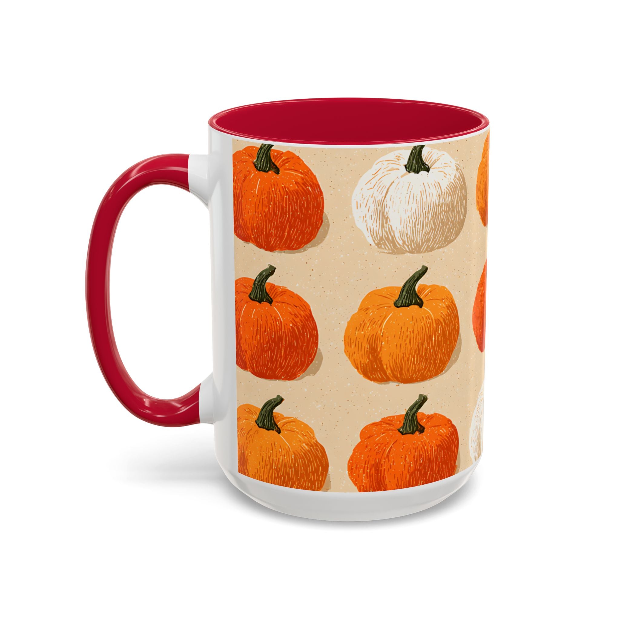 Autumn Pumpkin Mugs - Cozy Coffee Cups for Fall, Seasonal Drinkware, Thanksgiving Gifts, Home Decor, Pumpkin Spice Lovers