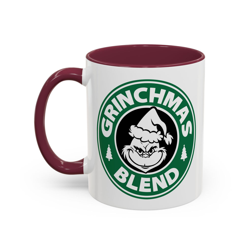 Christmas Grinch Coffee Mug, Colorful 11oz & 15oz Mugs, Holiday Gift, Funny Grinchmas Mug, Winter Decor, Unique Coffee Cup