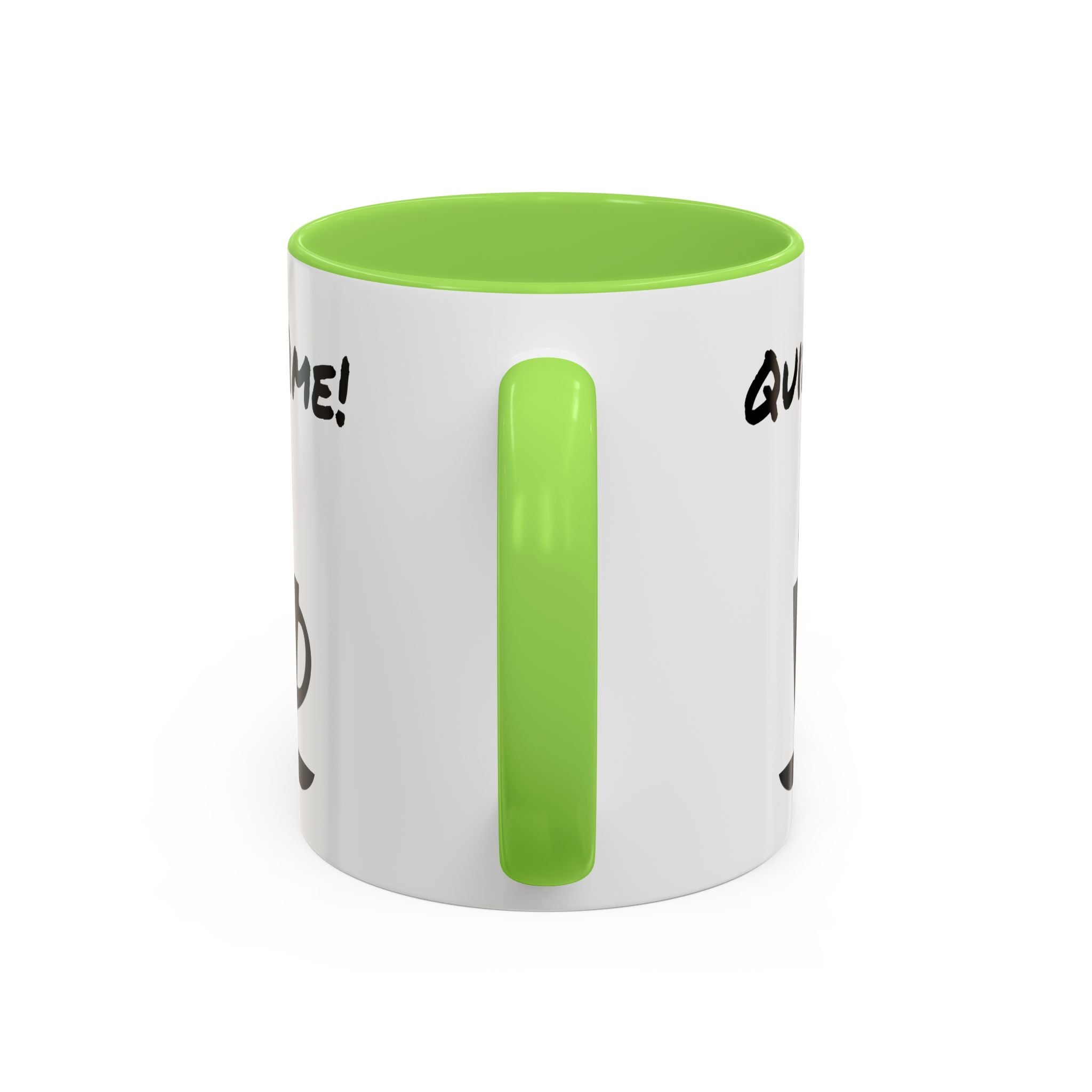 Quiet Time Coffee Mug — Black Accent 11oz/15oz