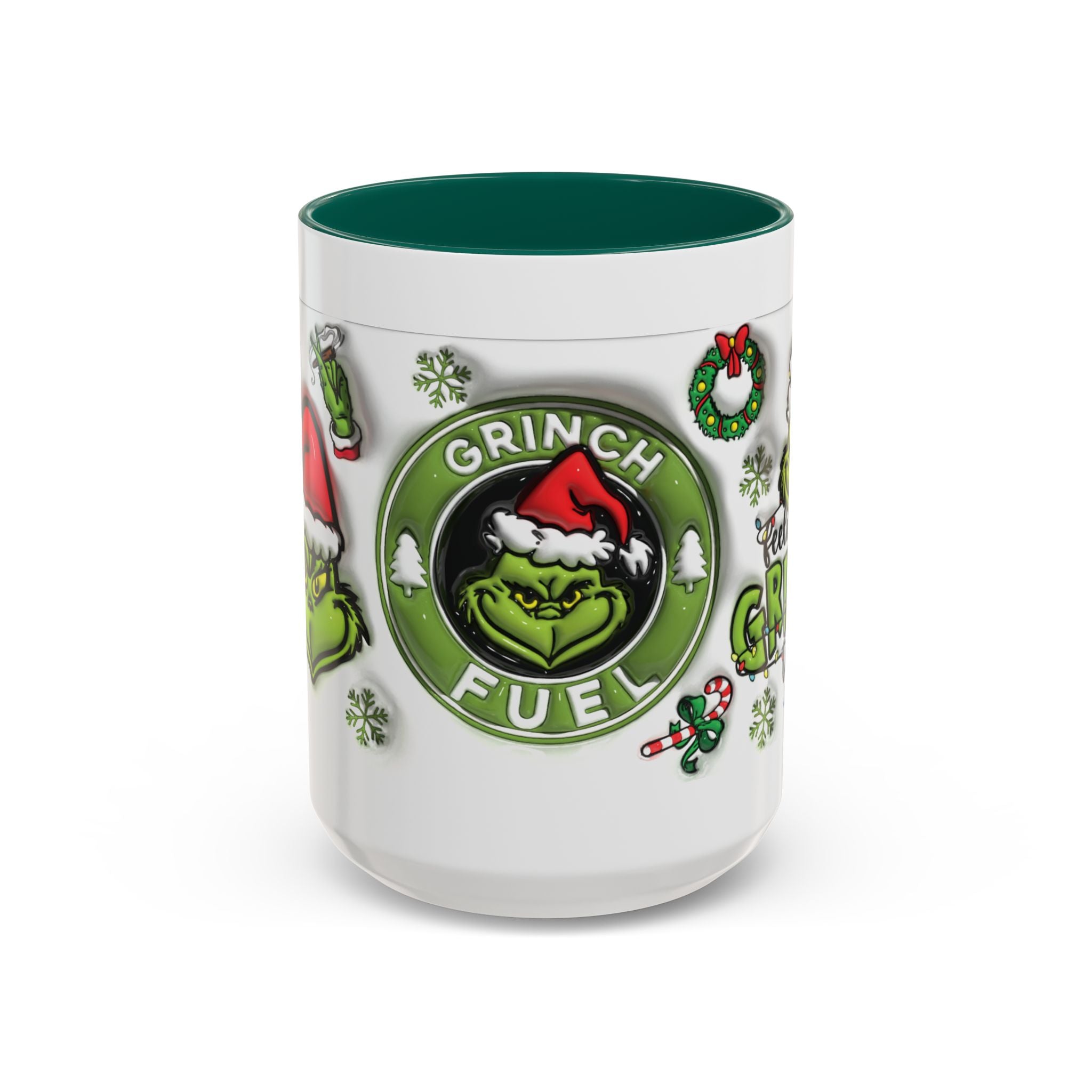 Grinch-themed Coffee Mug, Fun Holiday Gift, Christmas Mug, Grinch Fuel, Unique Grinchy Decor, Extra Grinchy Mug