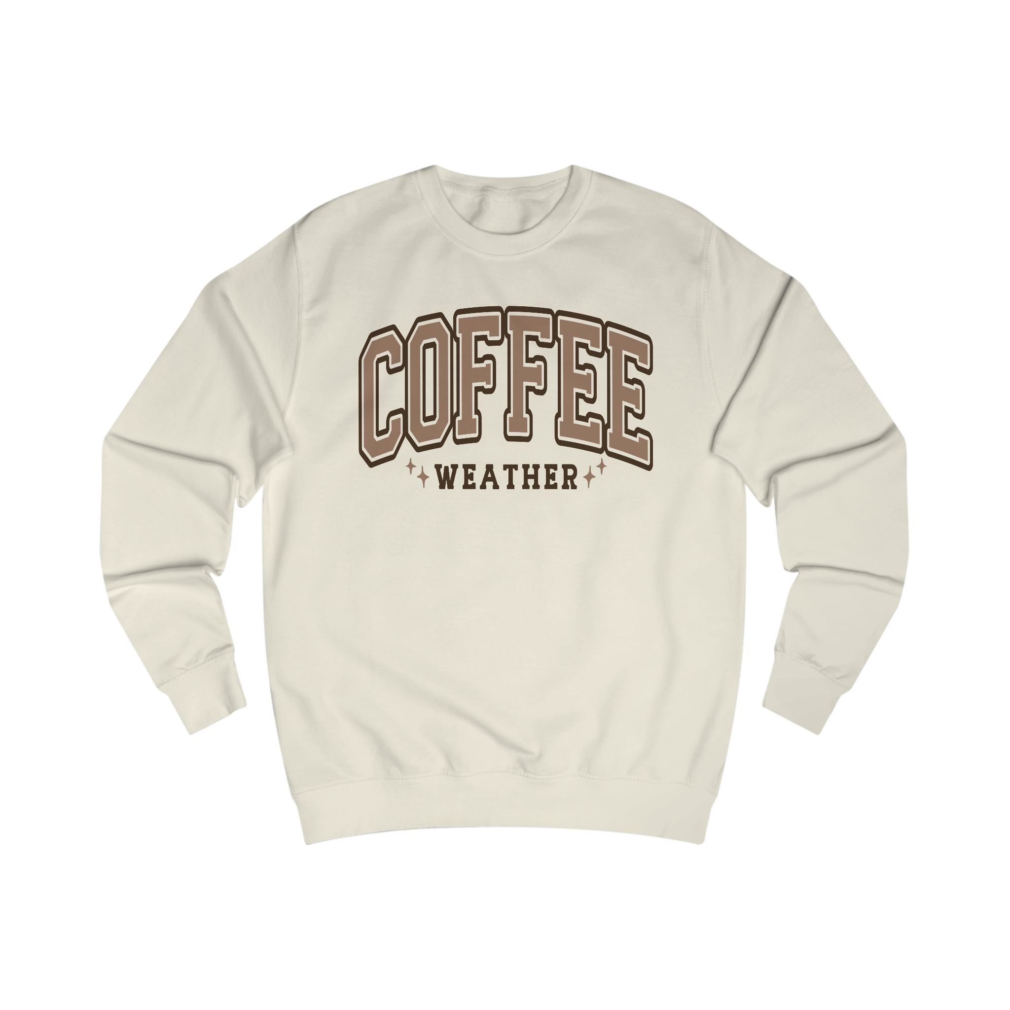 Cozy Coffee Weather Sweatshirt, Mens Womans Unisex Pullover, Gift for Coffee Lovers, Fall Fashion, Casual Wear
