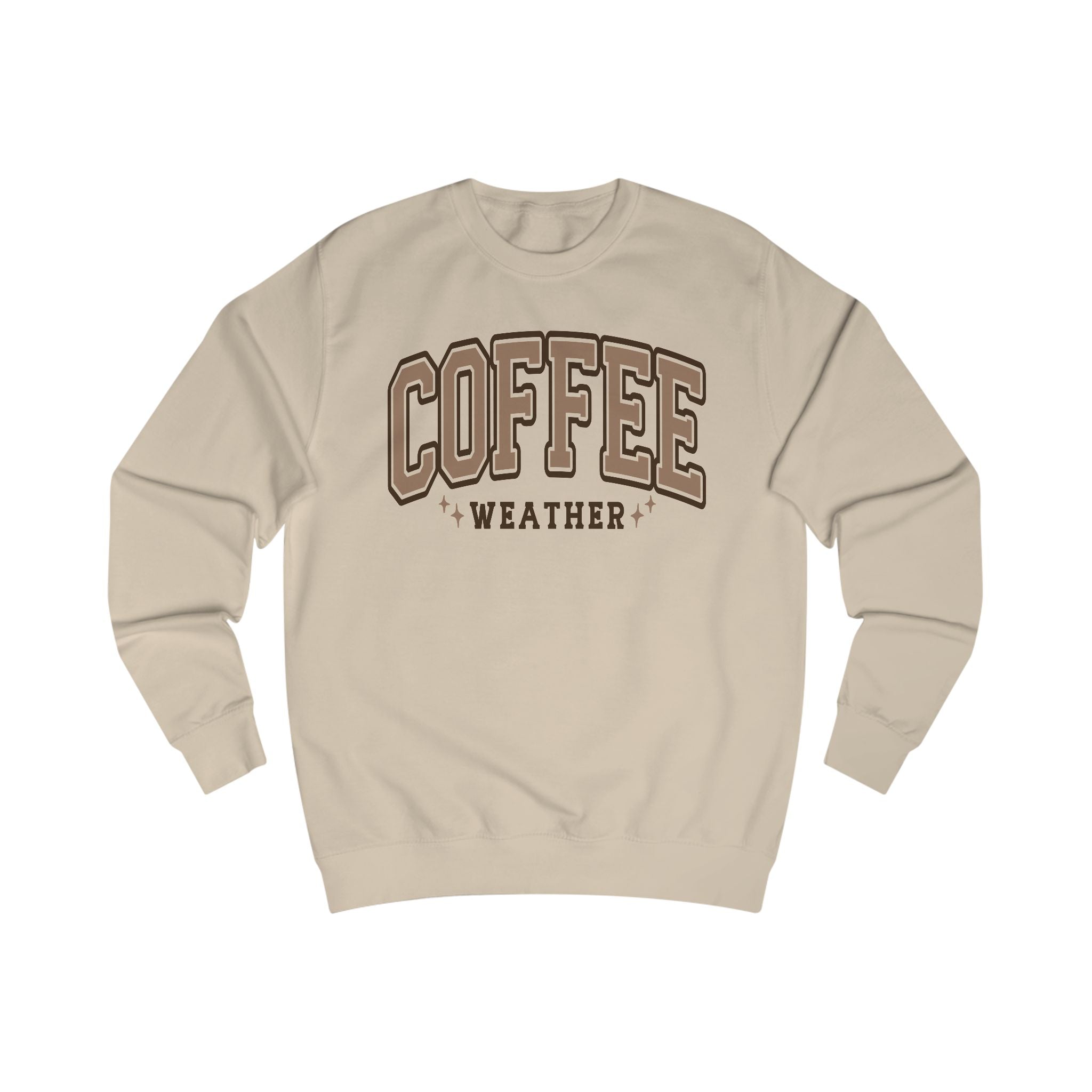 Cozy Coffee Weather Sweatshirt, Mens Womans Unisex Pullover, Gift for Coffee Lovers, Fall Fashion, Casual Wear