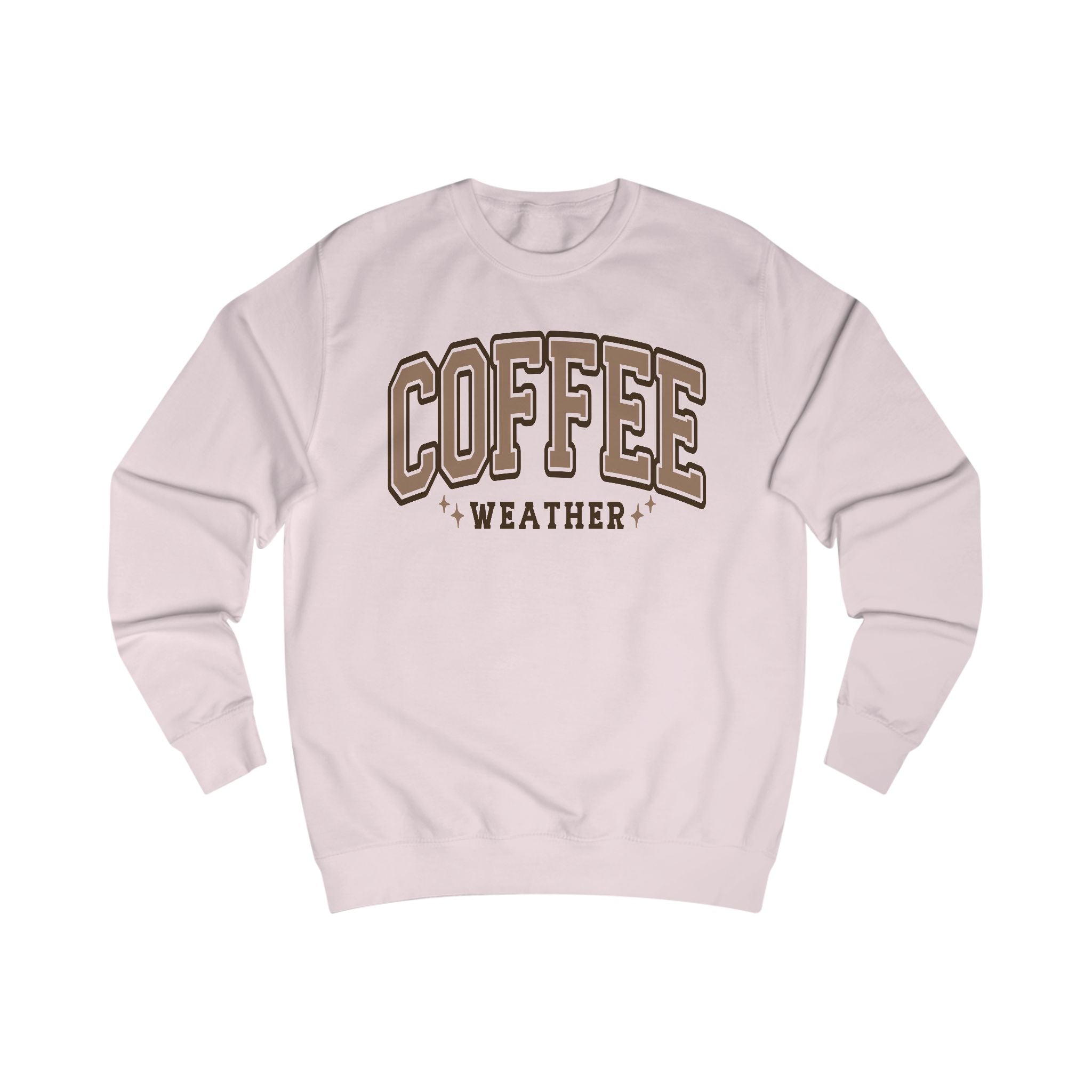 Cozy Coffee Weather Sweatshirt, Mens Womans Unisex Pullover, Gift for Coffee Lovers, Fall Fashion, Casual Wear