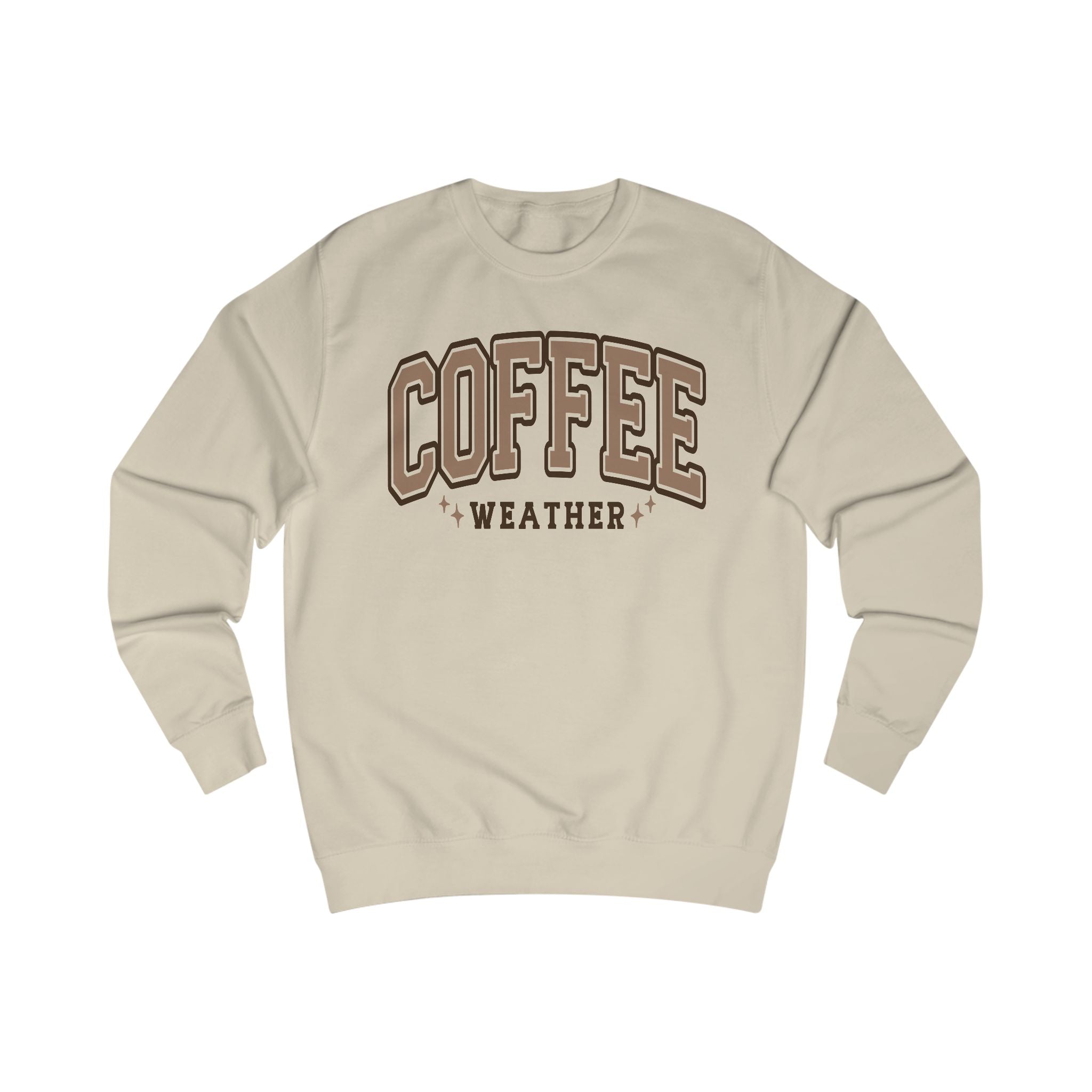 Cozy Coffee Weather Sweatshirt, Mens Womans Unisex Pullover, Gift for Coffee Lovers, Fall Fashion, Casual Wear