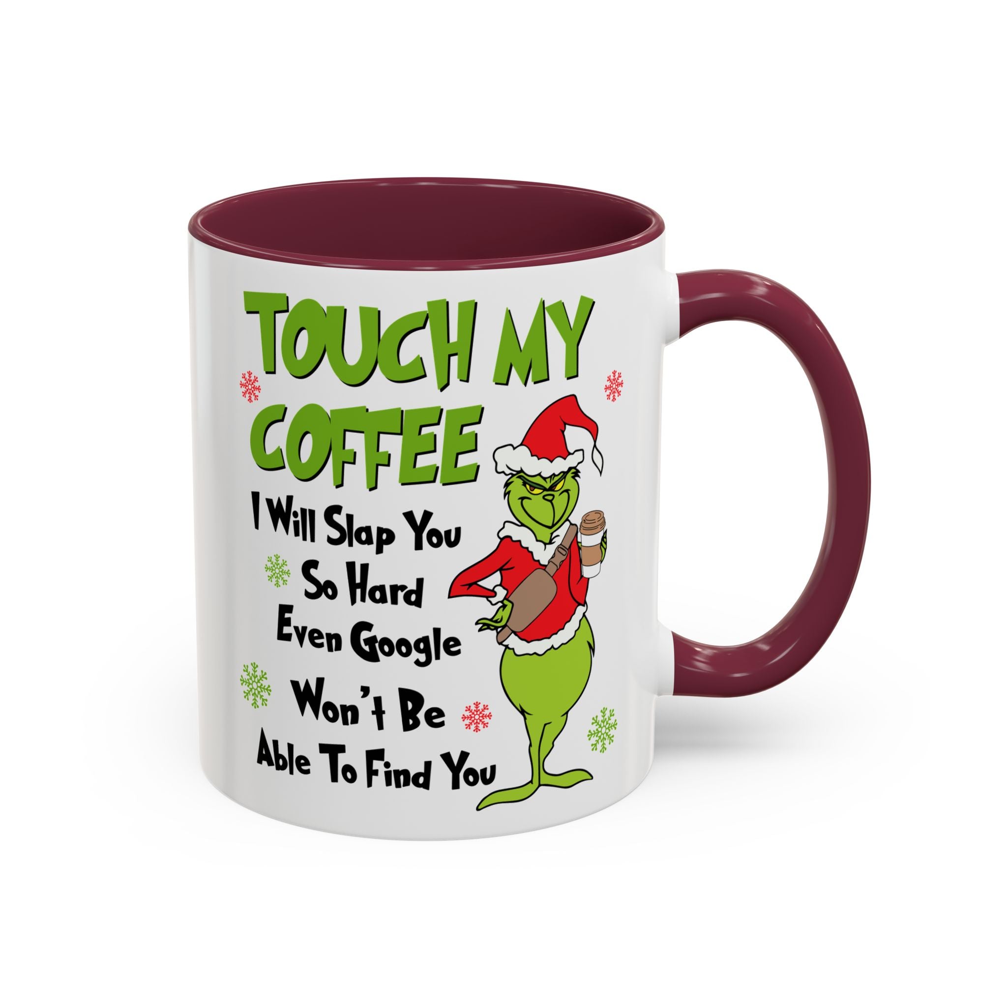 Colorful Grinch Coffee Mug - Fun Holiday Cup, Unique Gift, 11oz & 15oz Sizes, Perfect for Christmas, Funny Humor Mug, Coffee Lover's Delight