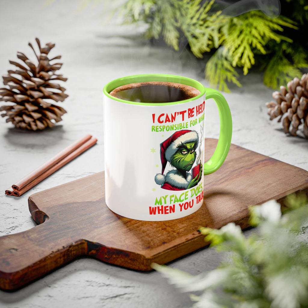 Colorful Grinch Mugs - Perfect for the Holidays, Funny Gift, Coffee Mug, Christmas Present, Office Humor, Grinch Lover