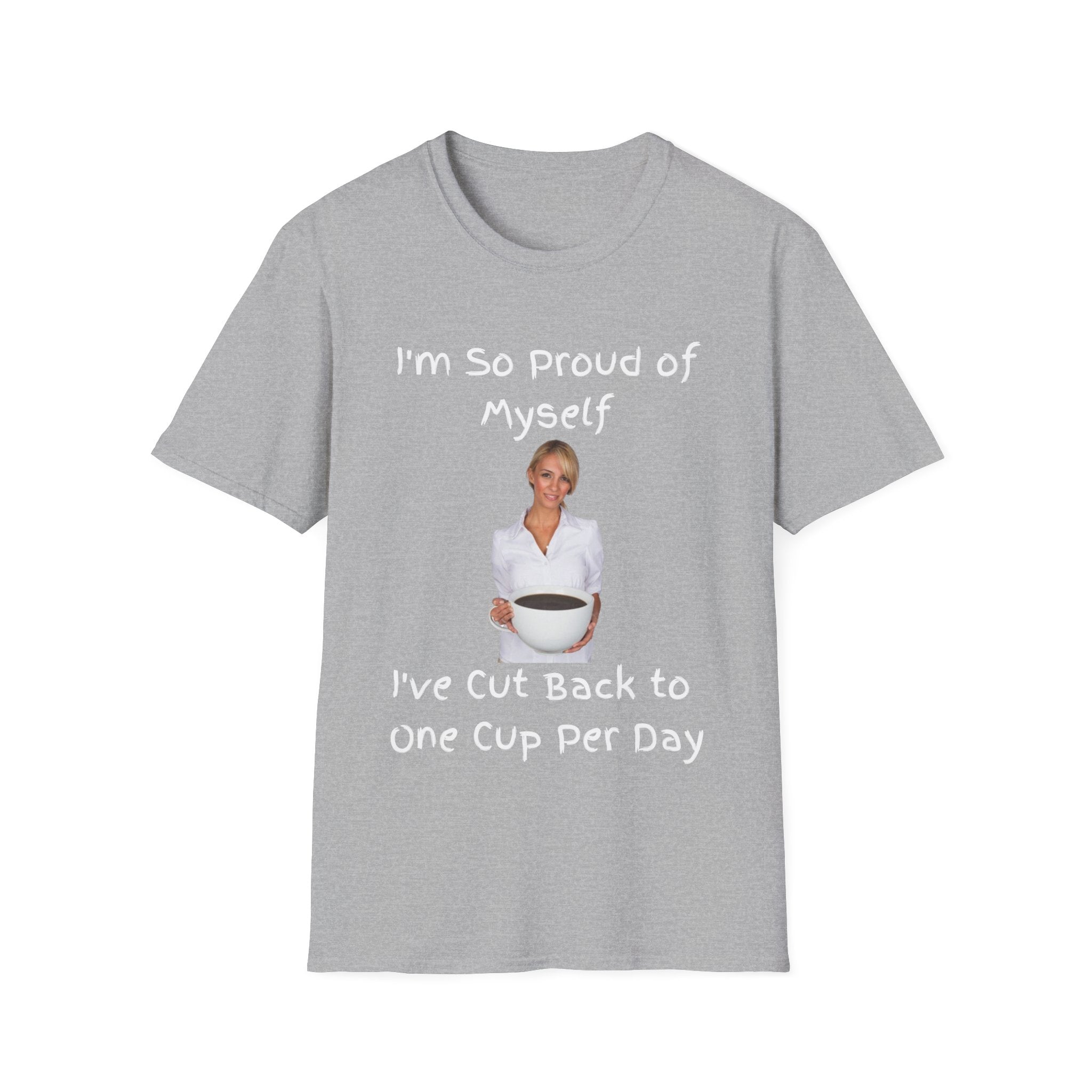 Proud of Myself Unisex T-Shirt, Self Love Tee, Positive Vibes Shirt, Empowering Gift, Inspirational Apparel