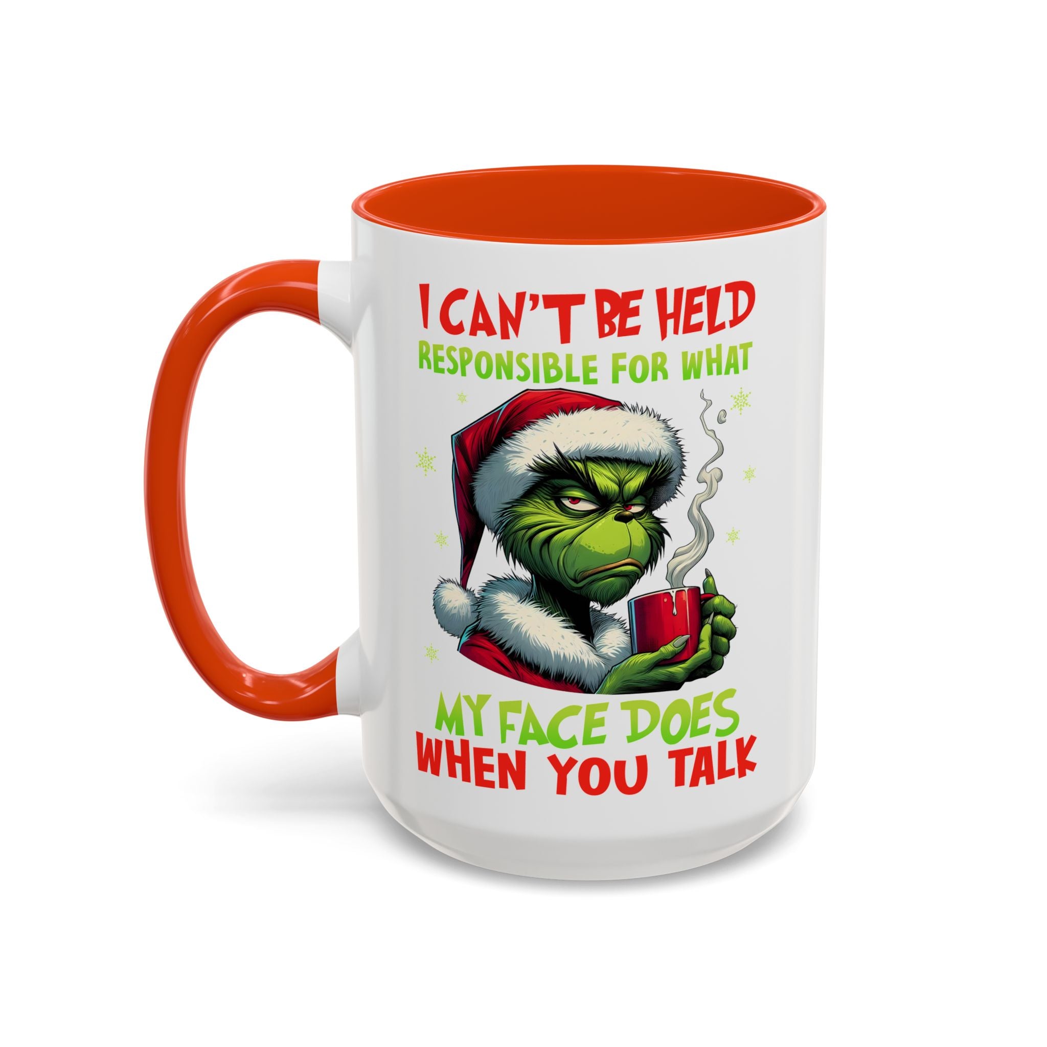 Colorful Grinch Mugs - Perfect for the Holidays, Funny Gift, Coffee Mug, Christmas Present, Office Humor, Grinch Lover