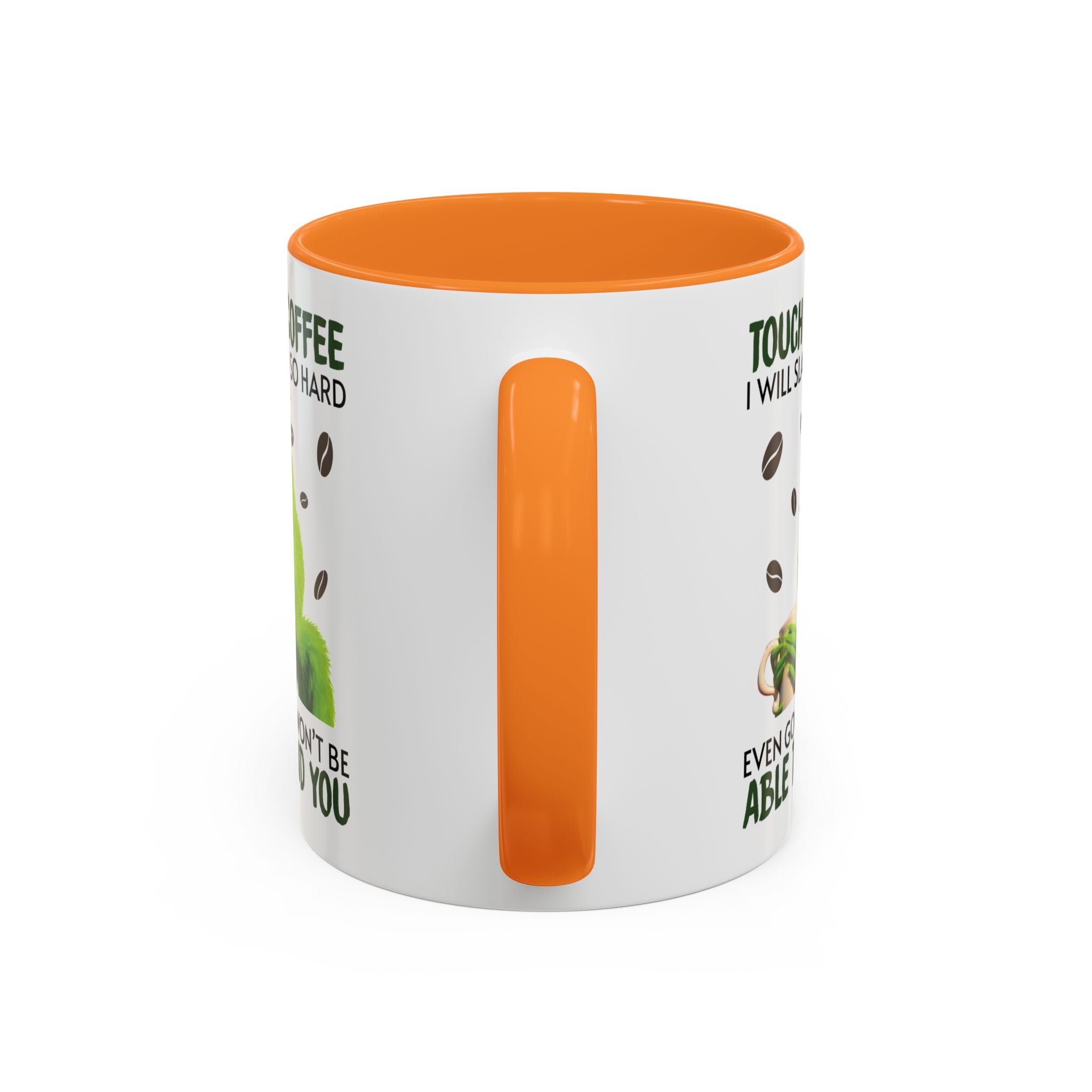 Funny Quote Mugs, Unique Coffee Cups, Gift for Coffee Lovers, Humorous Mug, Grinch Inspired Ceramics