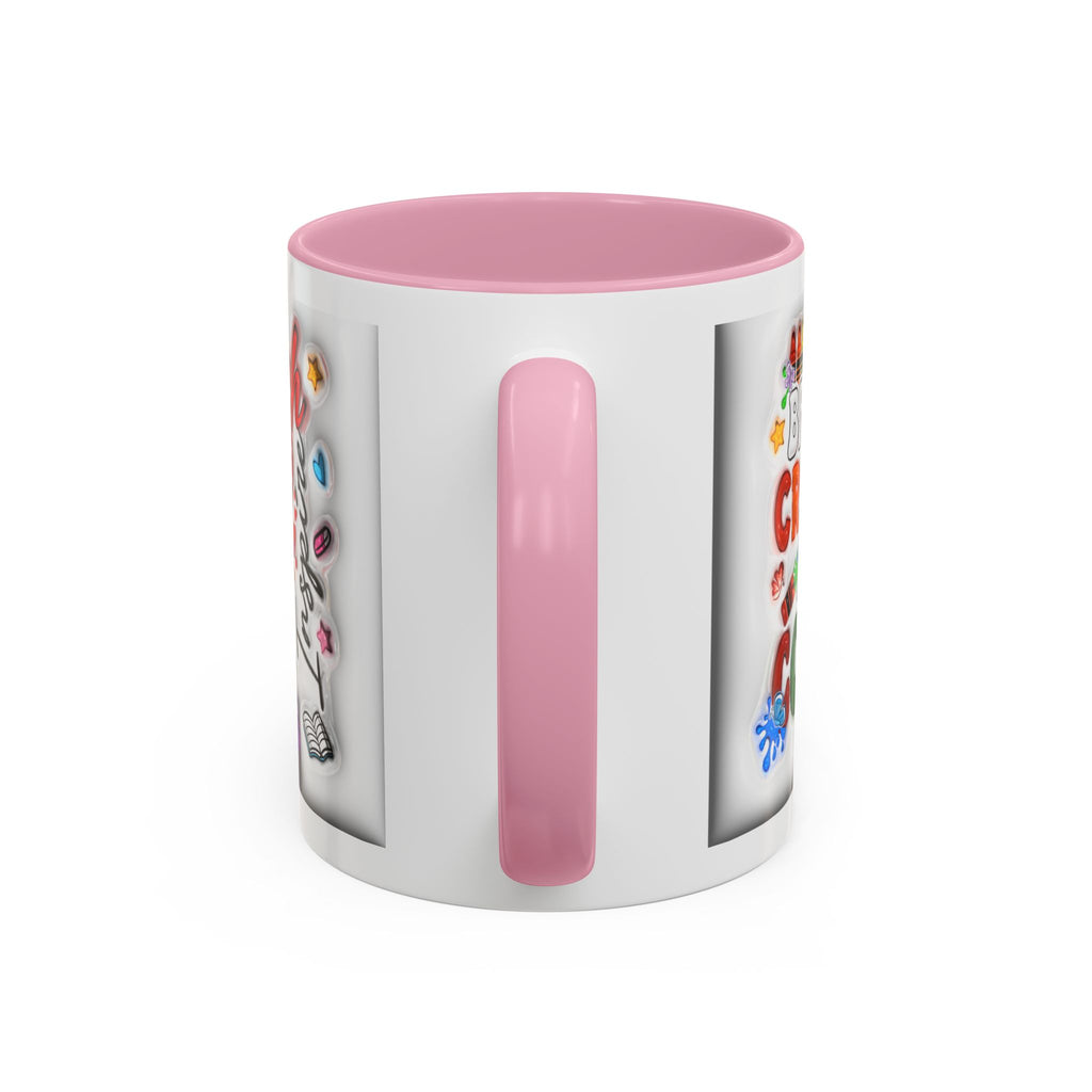 Personalized Teacher Mugs | Colorful 11oz & 15oz Coffee Cups | Fun Gift for Educators | Back to School | Teacher Appreciation