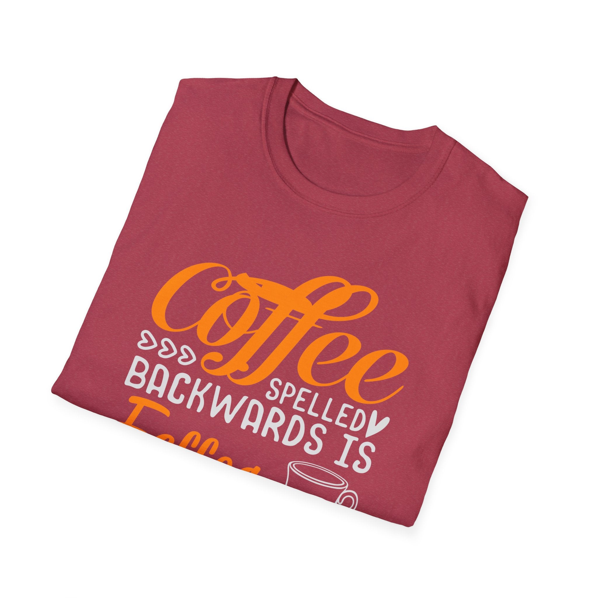 Eeffoc Coffee T-Shirt, Unisex Tee, Caffeine Lover Shirt, Funny Graphic Tee, Coffee Gift for Men and Women