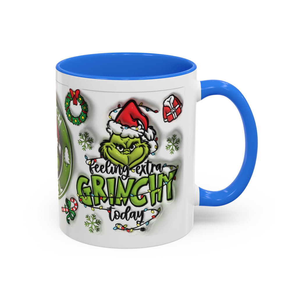 Grinch-themed Coffee Mug, Fun Holiday Gift, Christmas Mug, Grinch Fuel, Unique Grinchy Decor, Extra Grinchy Mug