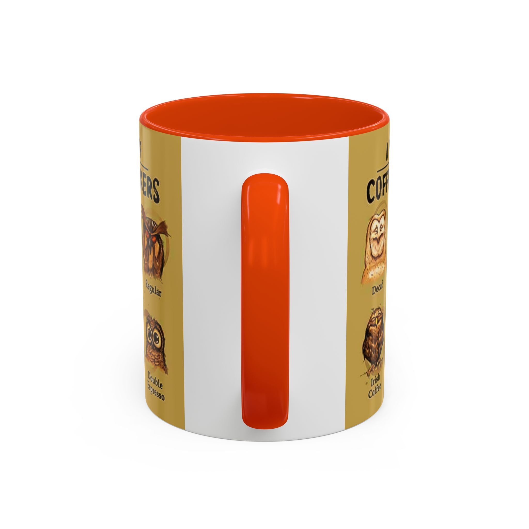 Coffee Owl Mug — "A Hoo's Hoo of Coffee Drinkers" 11oz/15oz
