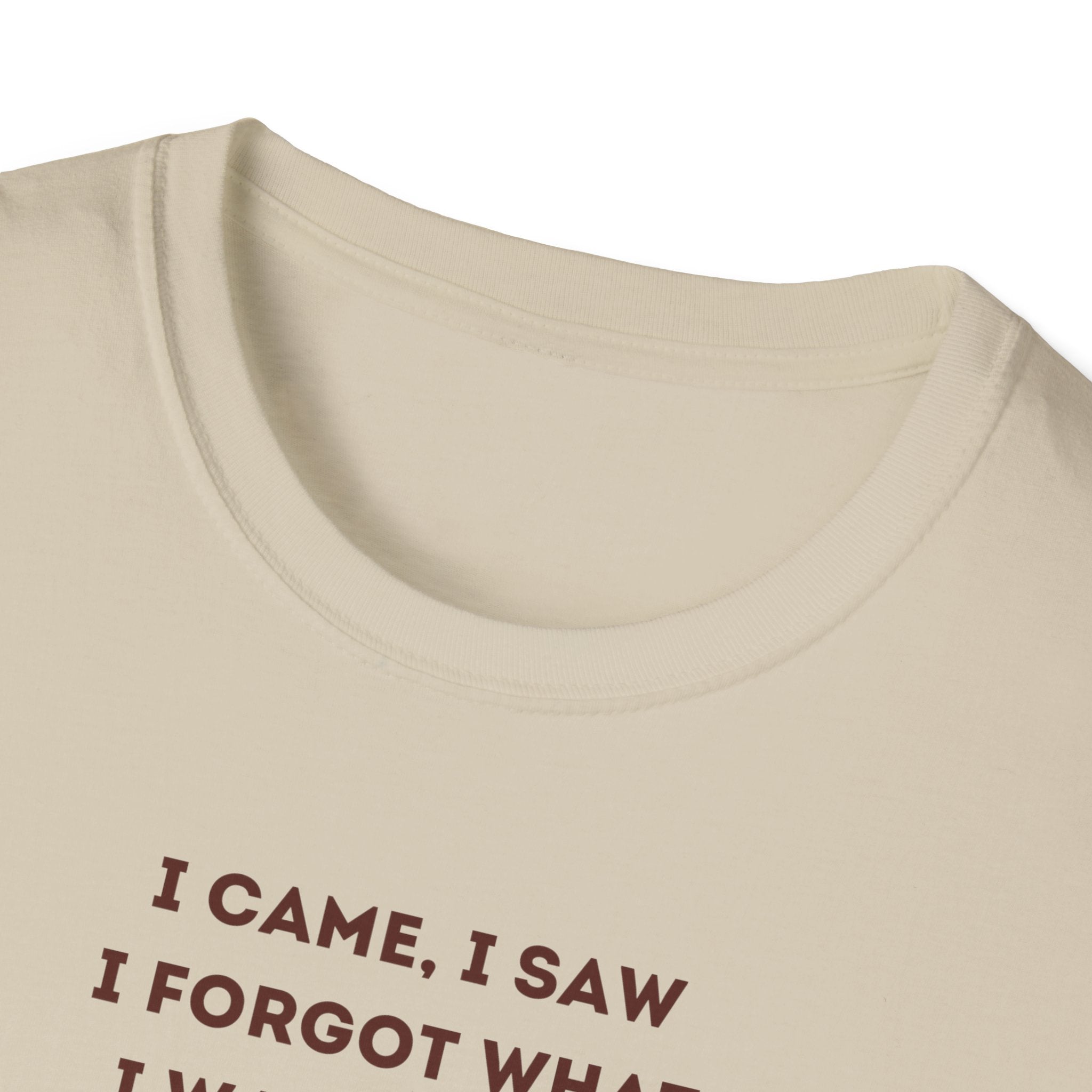 Funny Coffee Memory Poem T-Shirt | Cute Character Holding Coffee