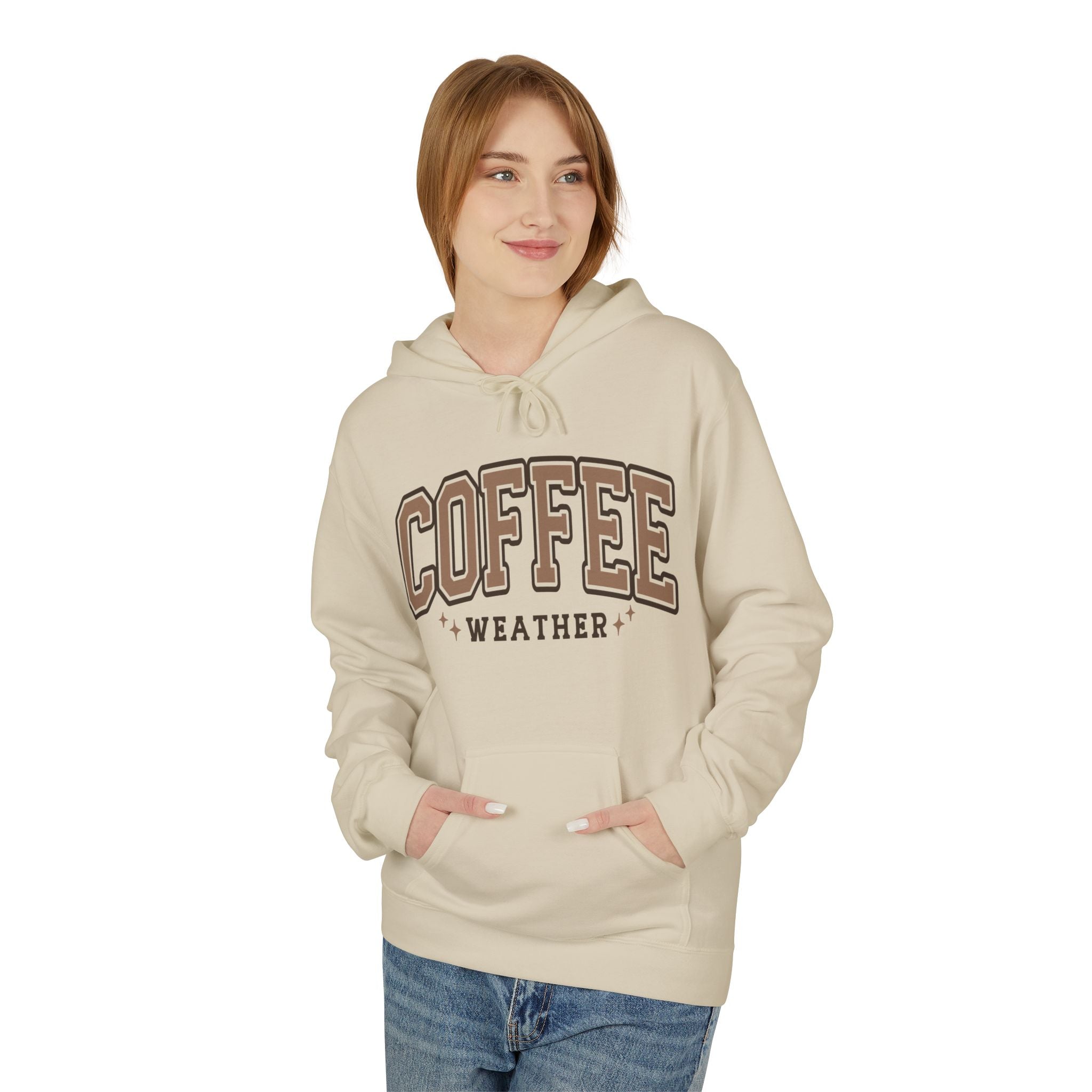 Coffee Weather Hoodie | Cozy Unisex Fleece Sweatshirt | Perfect Gift for Coffee Lovers & Fall Days | Warm Layer for Casual Outings, [...]